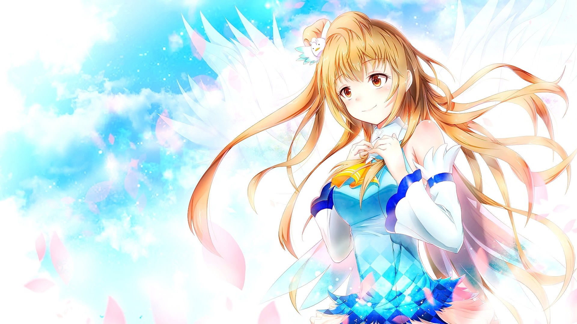 Minami Kotori from Love Live! illustration HD Wallpaper