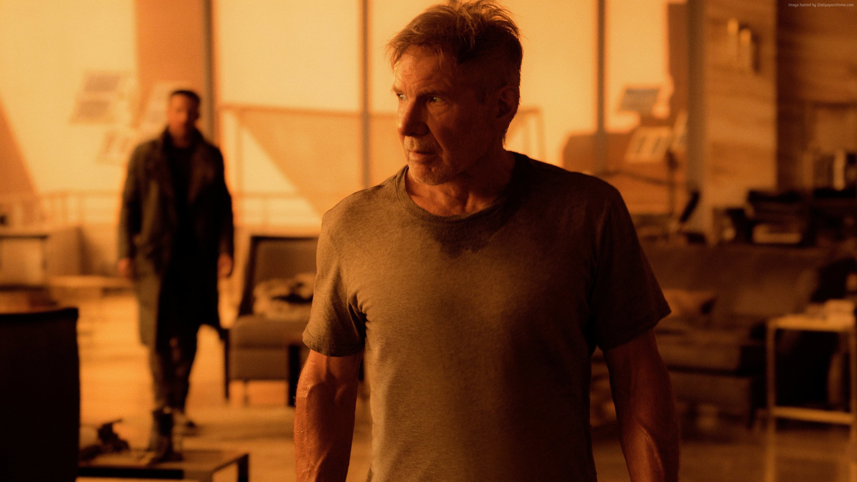 Harrison Ford and Ryan Gosling from Blade Runner 2049 HD Wallpaper