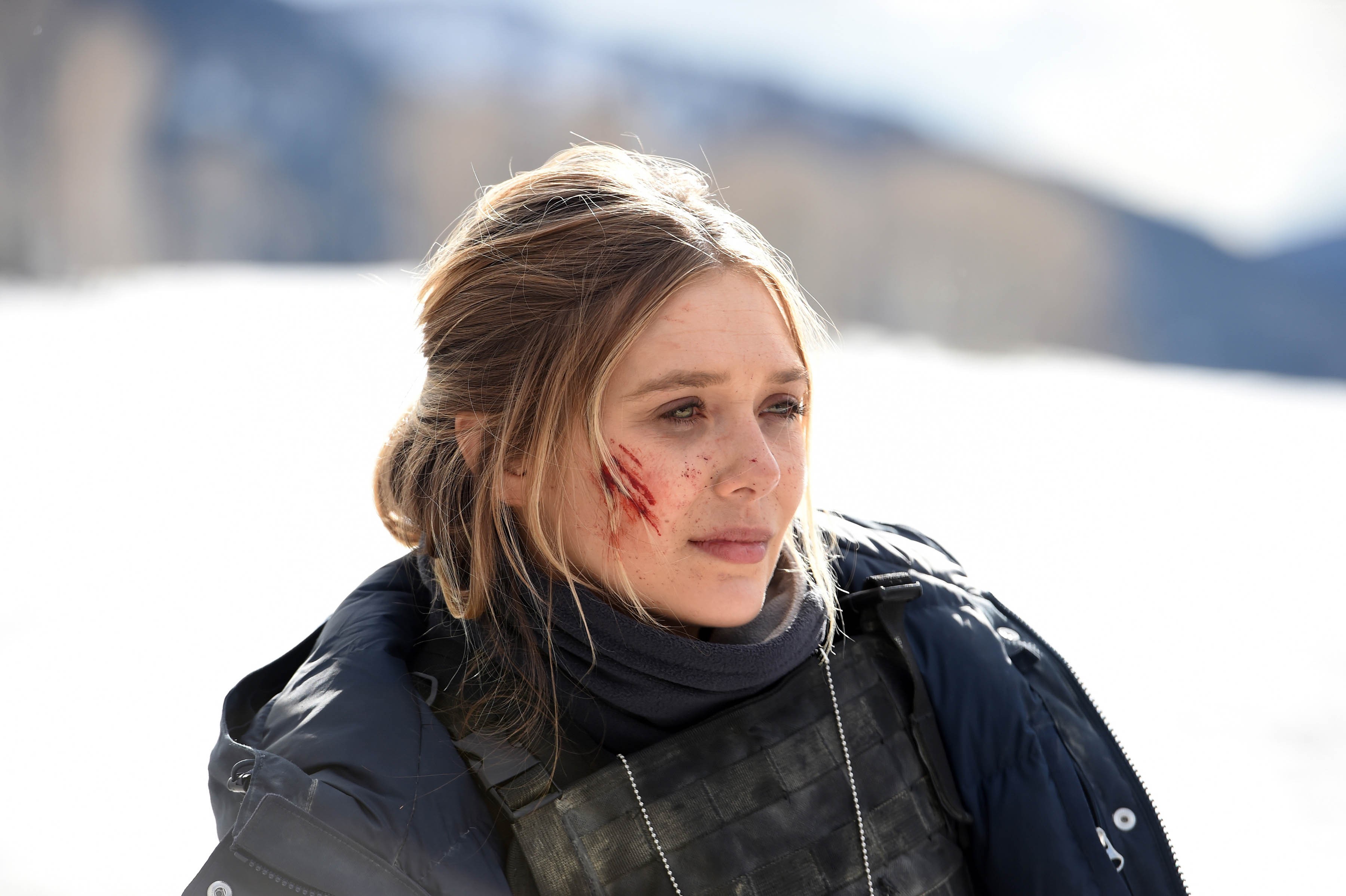 Elizabeth Olsen in Wind River HD Wallpaper