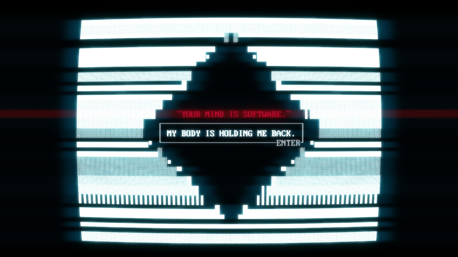 Superhot screen with text HD Wallpaper