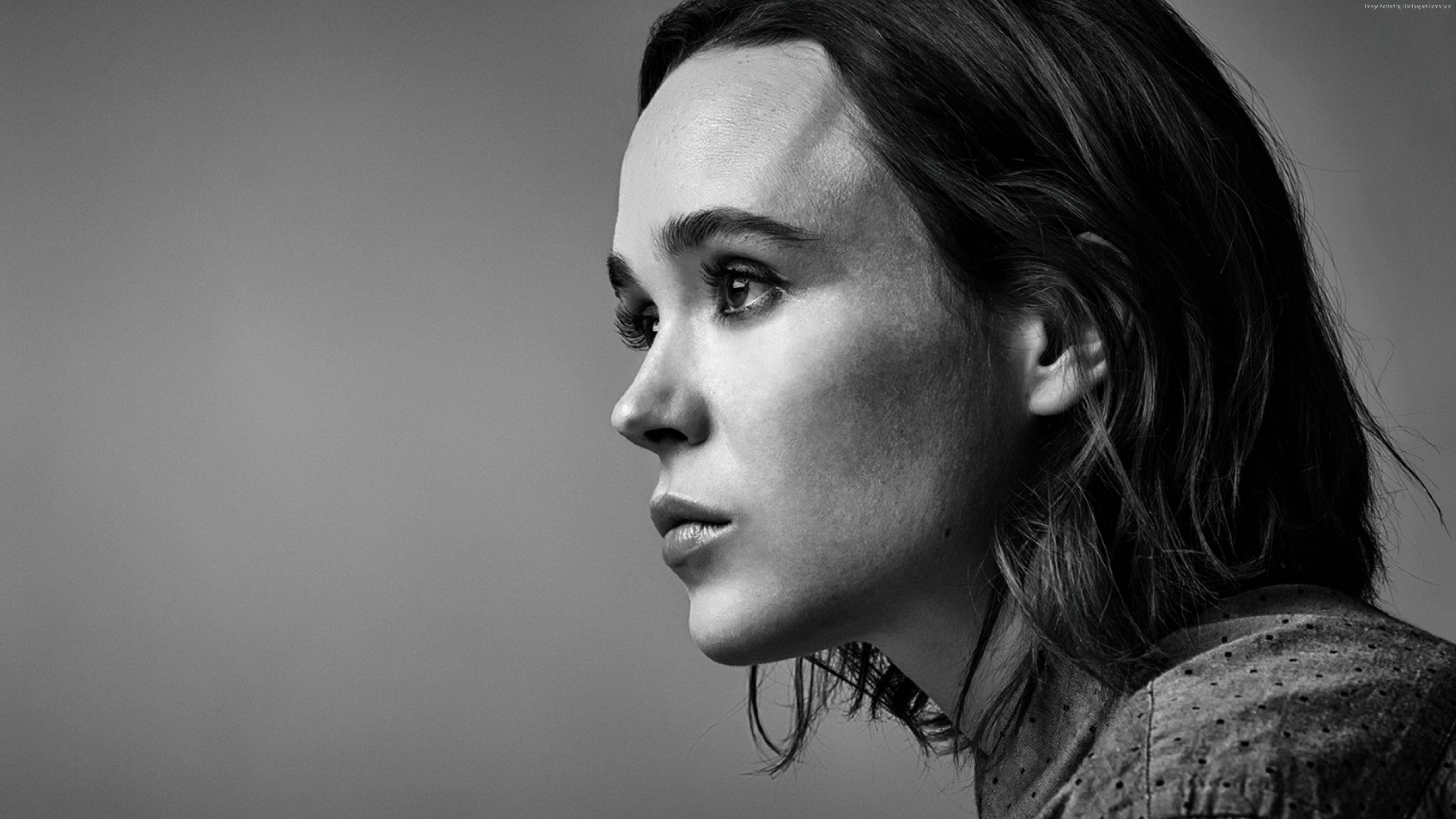 4K photo of Ellen Page HD Wallpaper