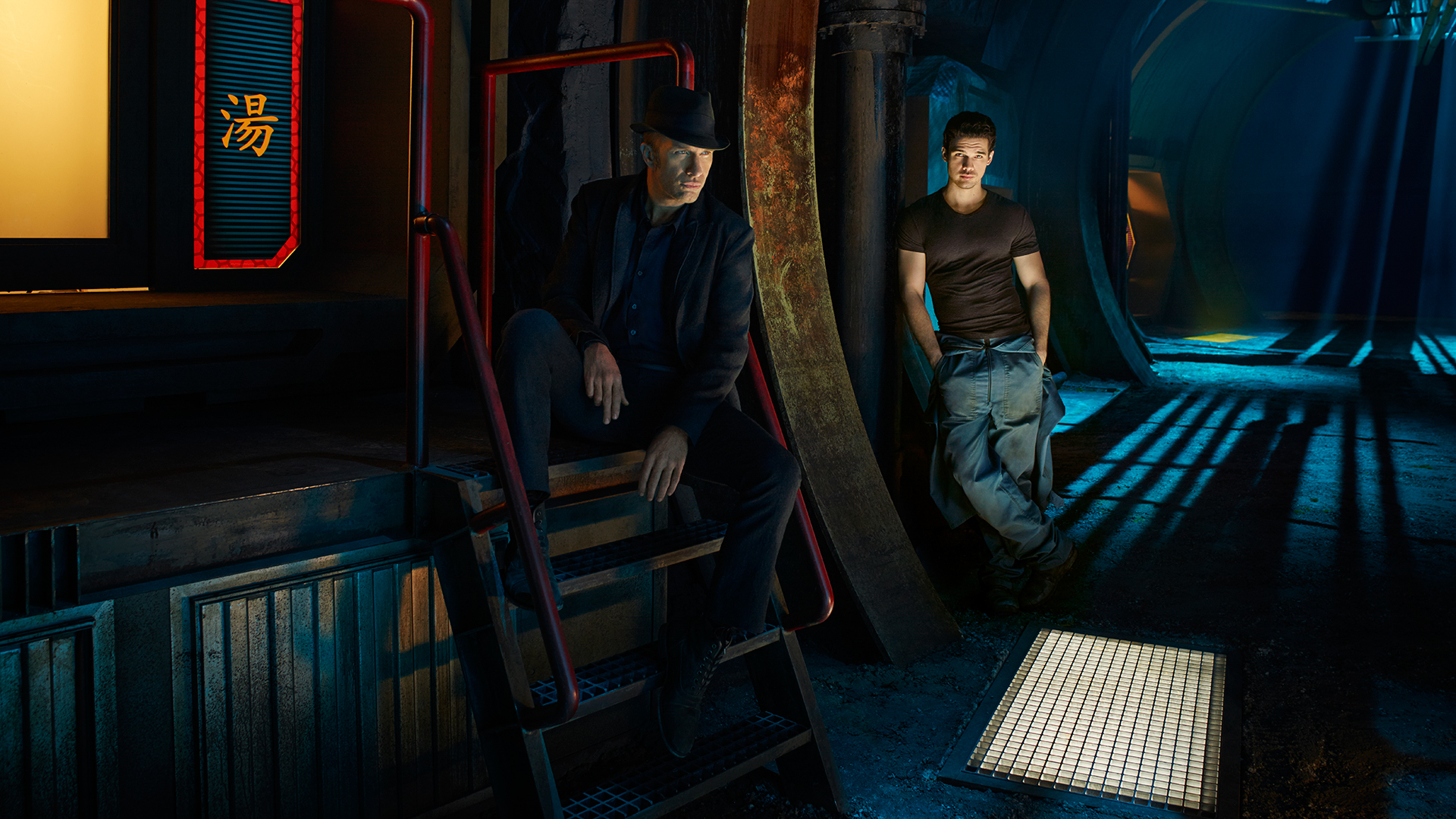 The Expanse Sci-Fi Blue Mood with Jim Holden HD Wallpaper