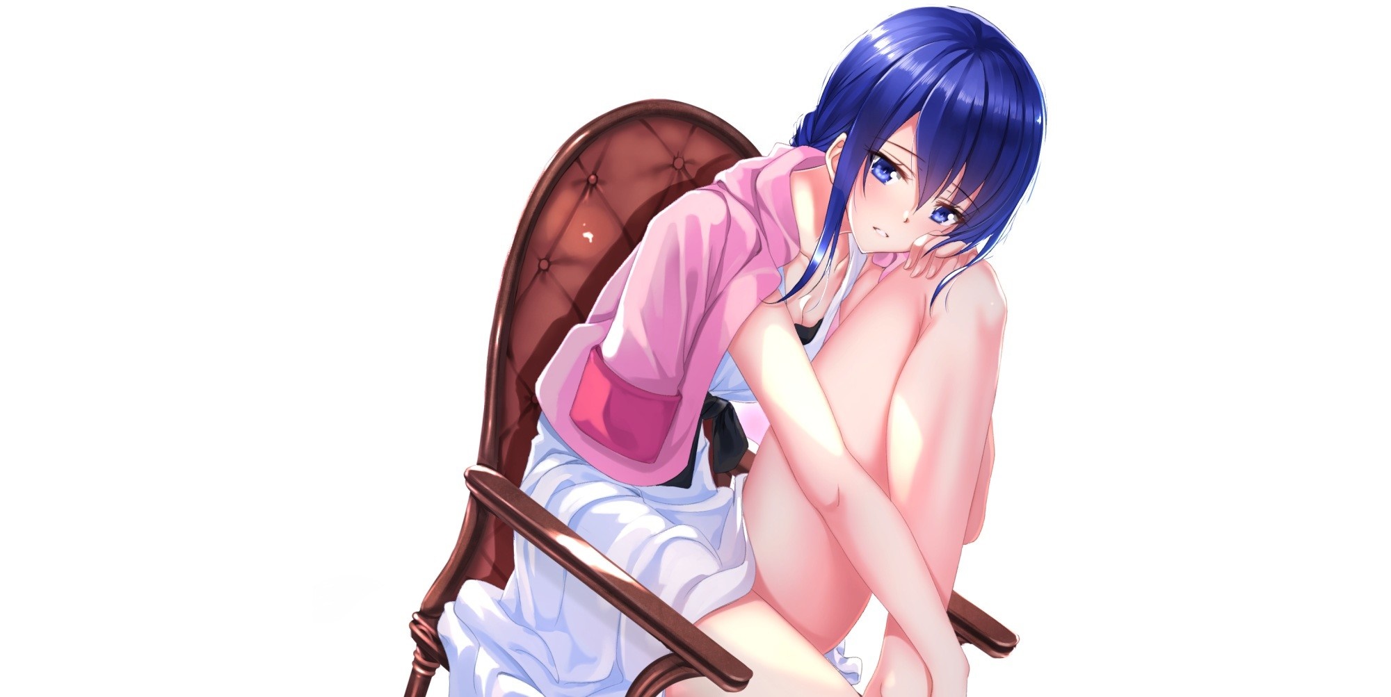 Mary from Hai to Gensou no Grimgar sitting on a chair HD Wallpaper