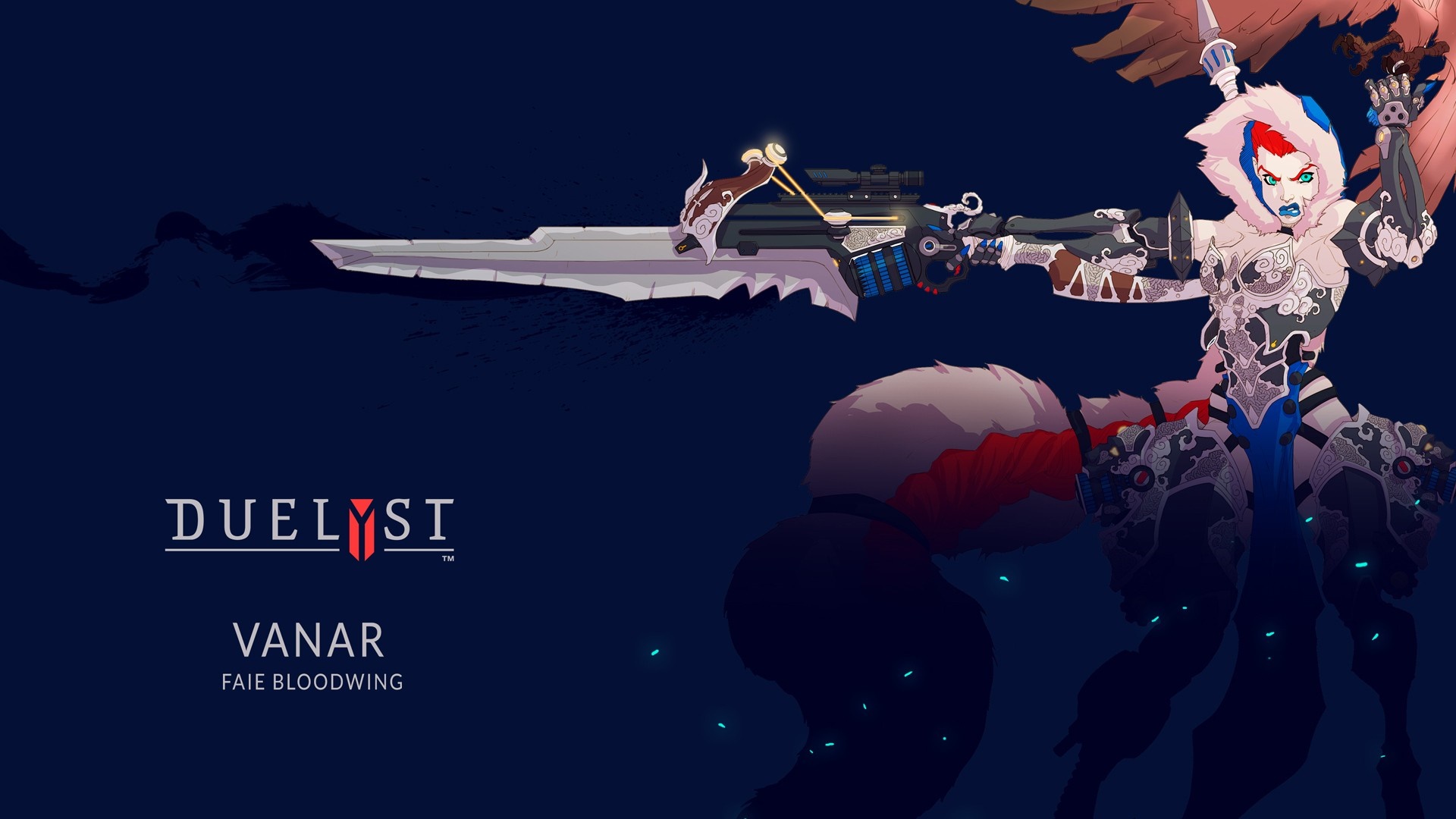 Vanar Faie Bloodwing from Duelyst HD Wallpaper