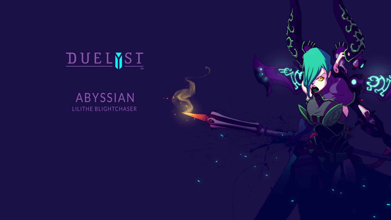 Lilithe Blightchaser from Duelyst HD Wallpaper