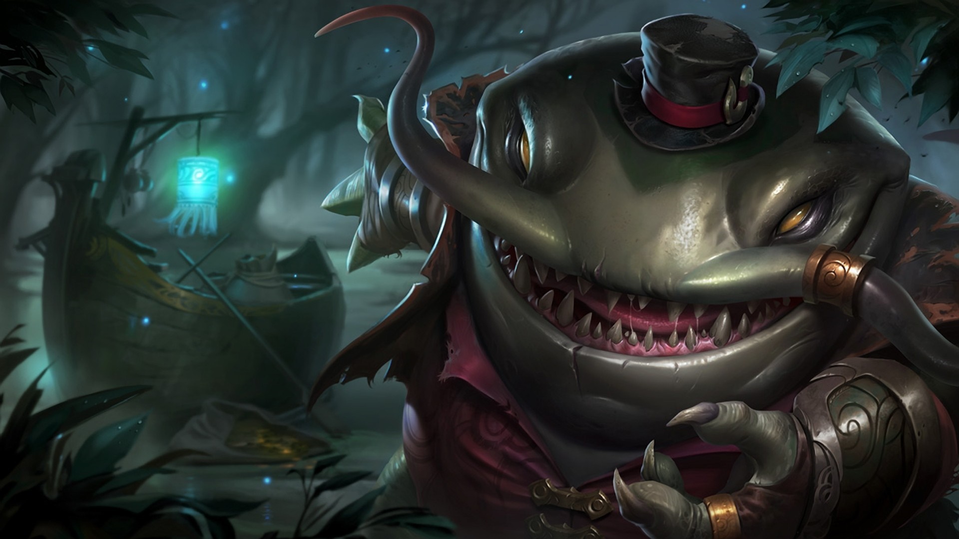 Tahm Kench from League of Legends HD Wallpaper