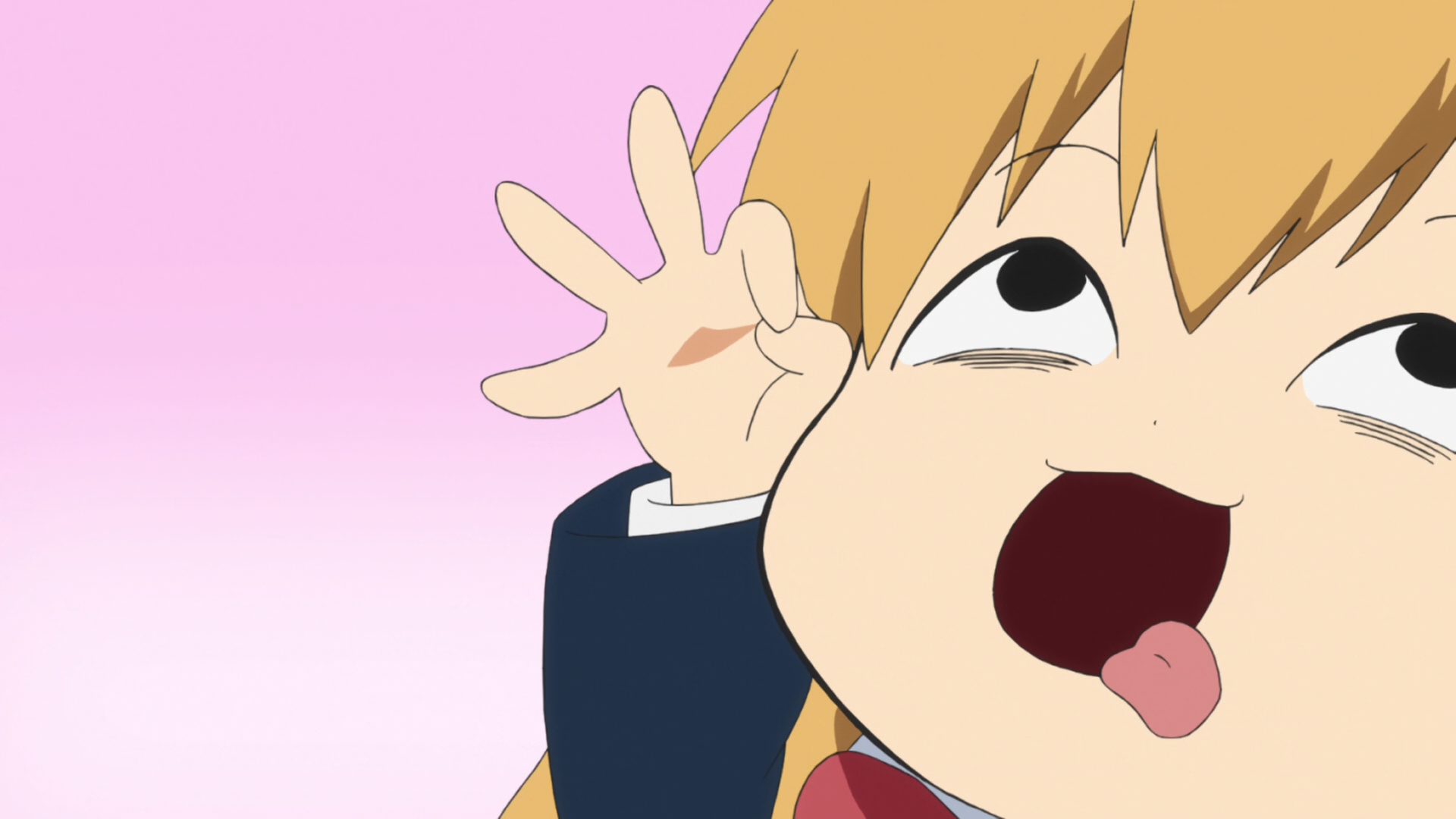 Chizuru Ikuse from Plastic Nee-san making a face HD Wallpaper