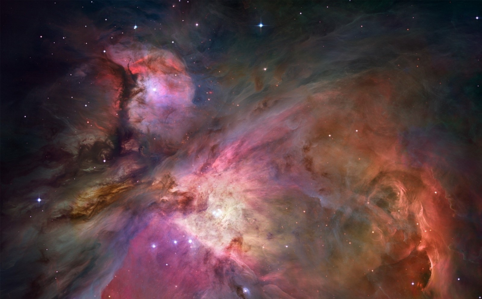 Orion Nebula in deep space HD Wallpaper