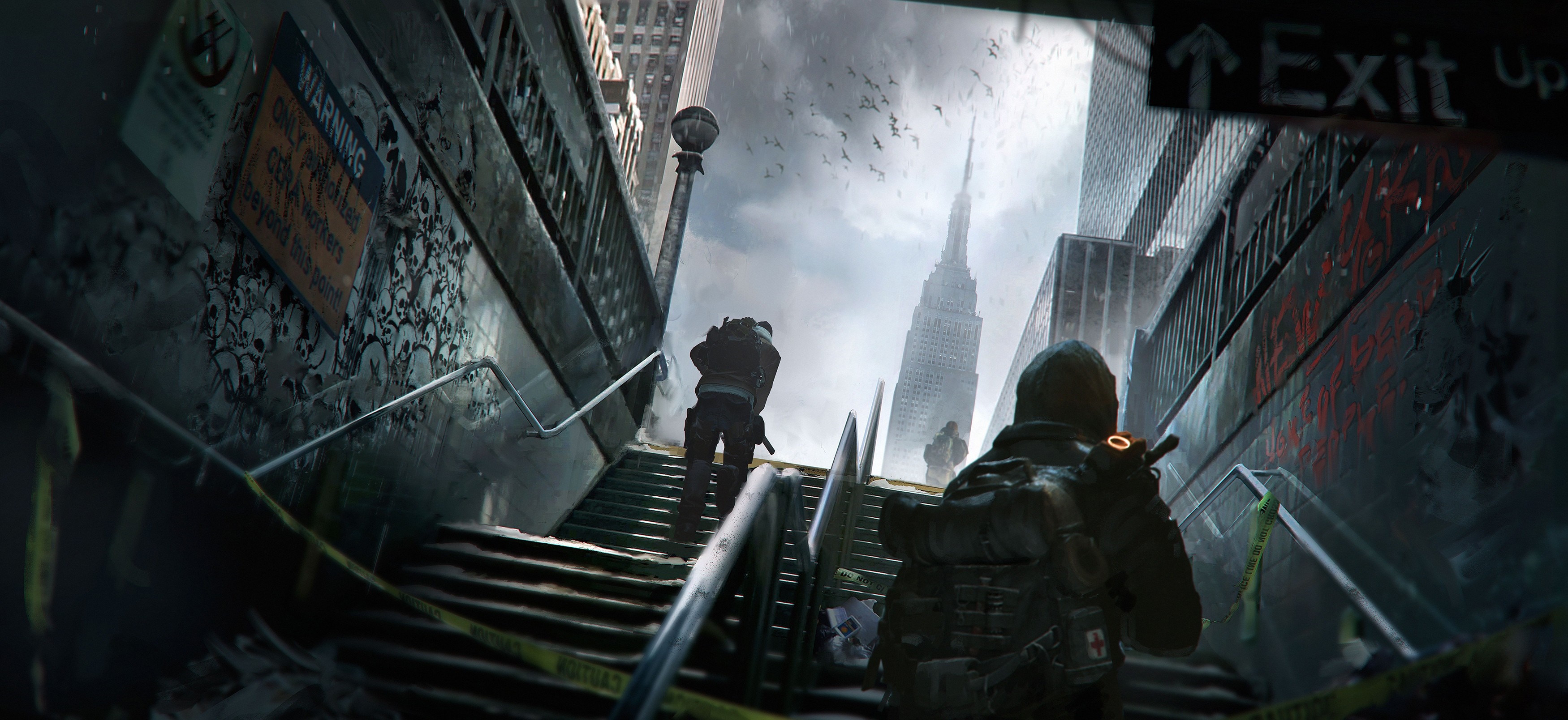 Artwork from Tom Clancy's The Division HD Wallpaper