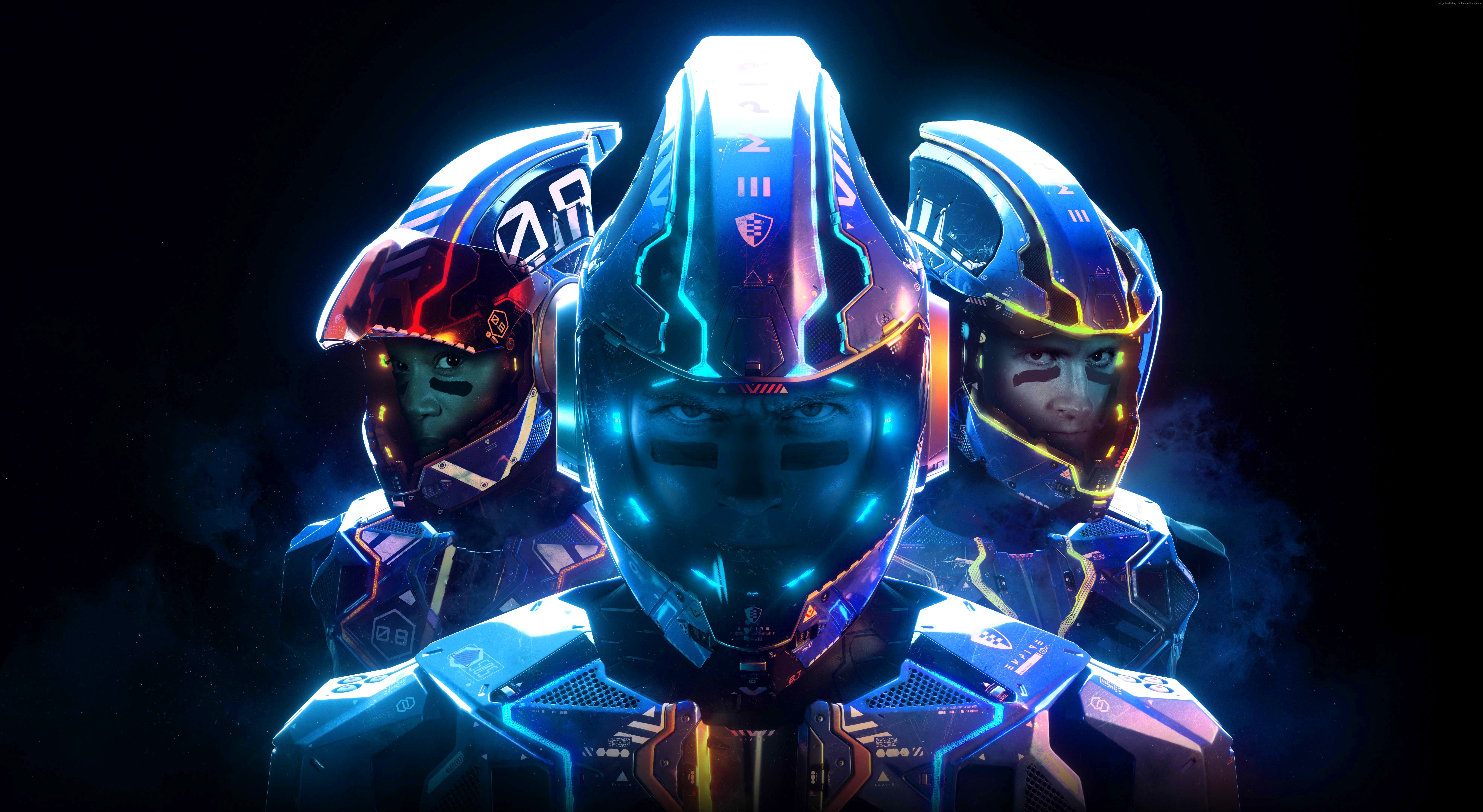 Laser League E3 2017 Poster HD Wallpaper