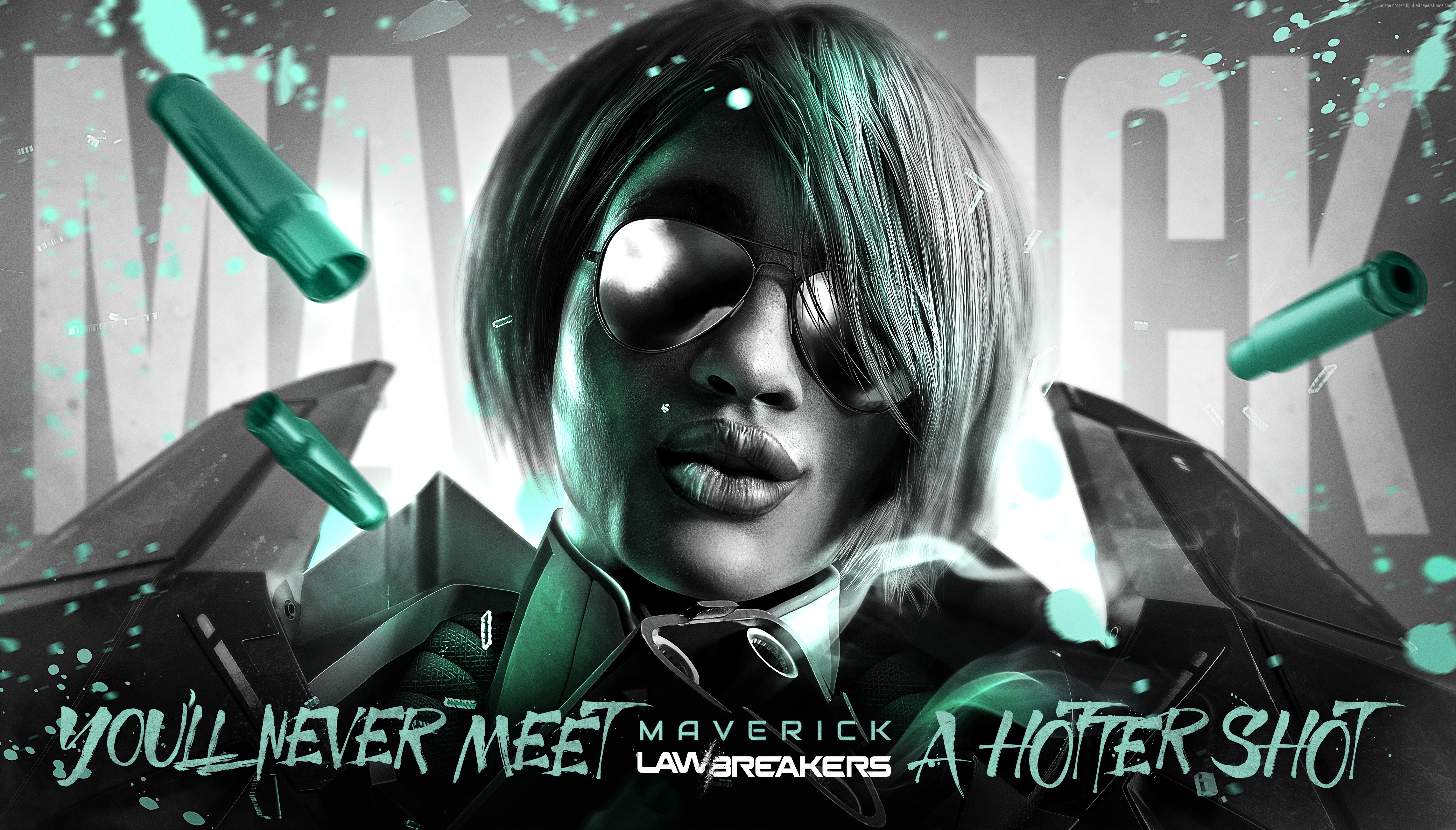 Maverick from Lawbreakers poster HD Wallpaper