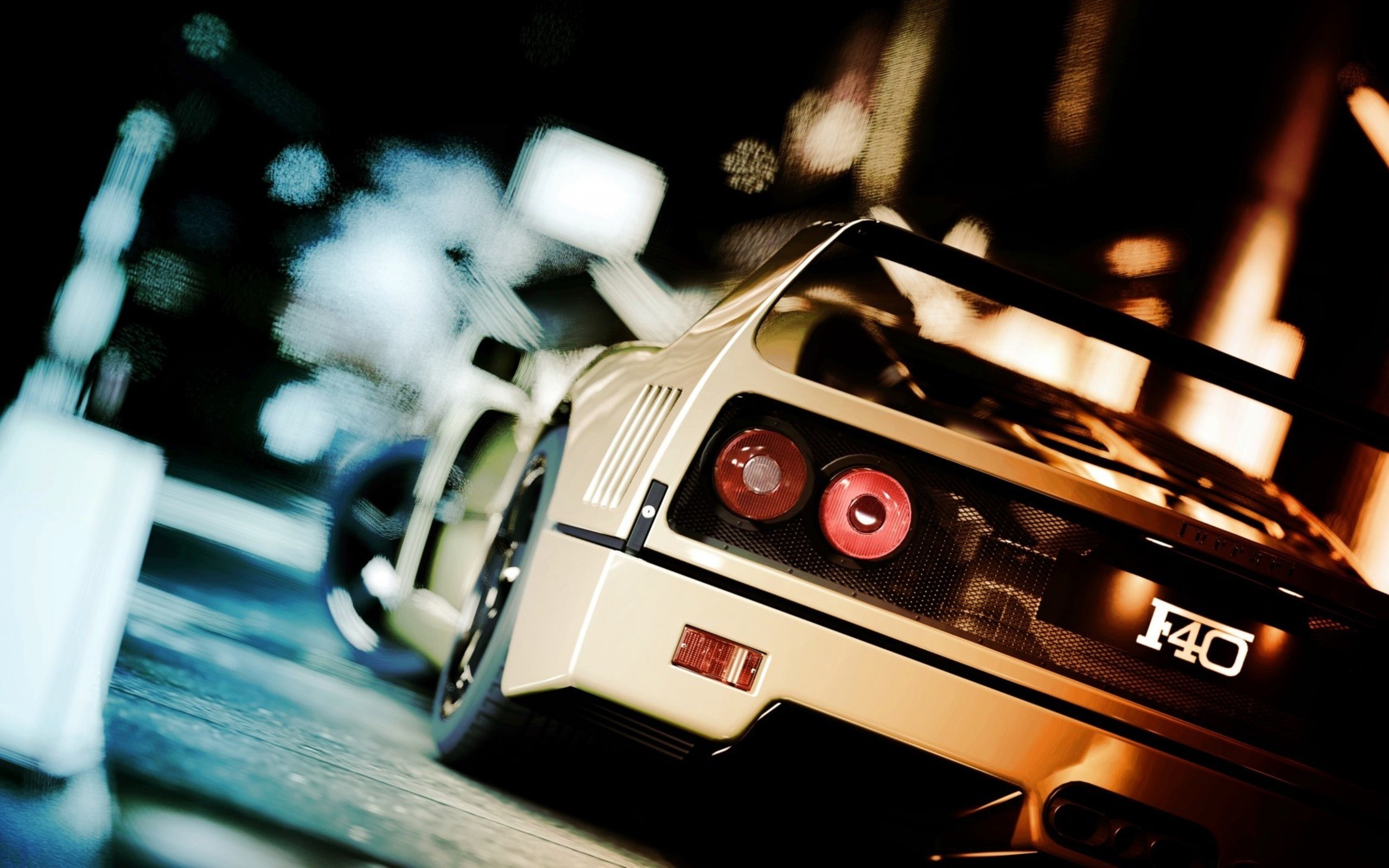 Ferrari F40 from Gran Turismo 5 HD Wallpaper