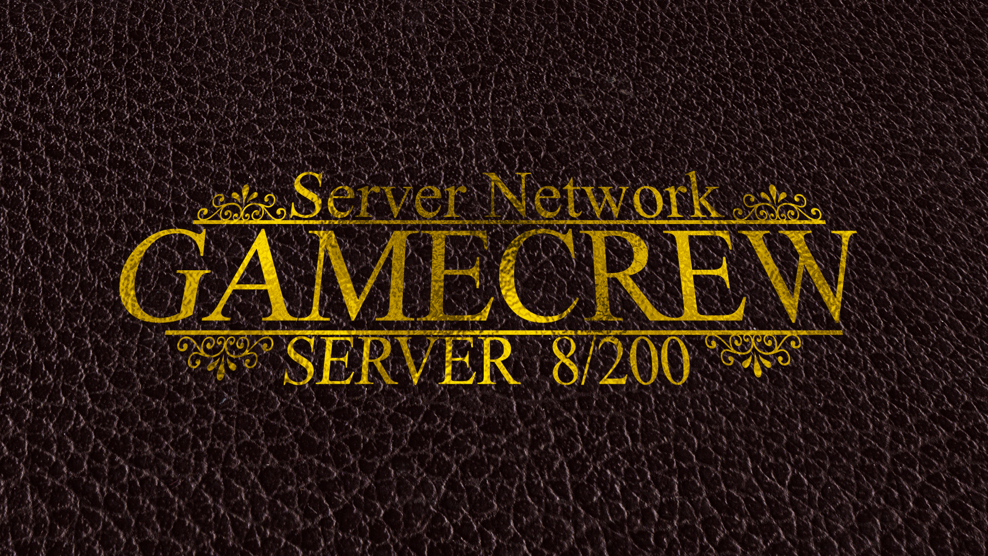Gamecrew Server Network Server 8/200 Logo HD Wallpaper