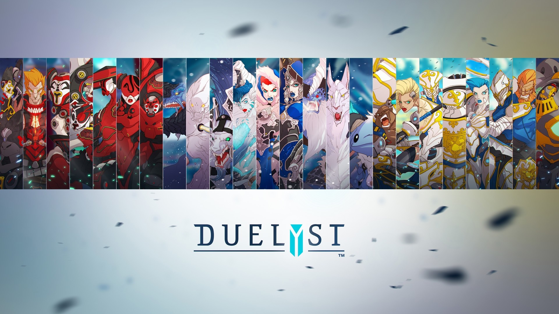Duelyst game characters artwork HD Wallpaper