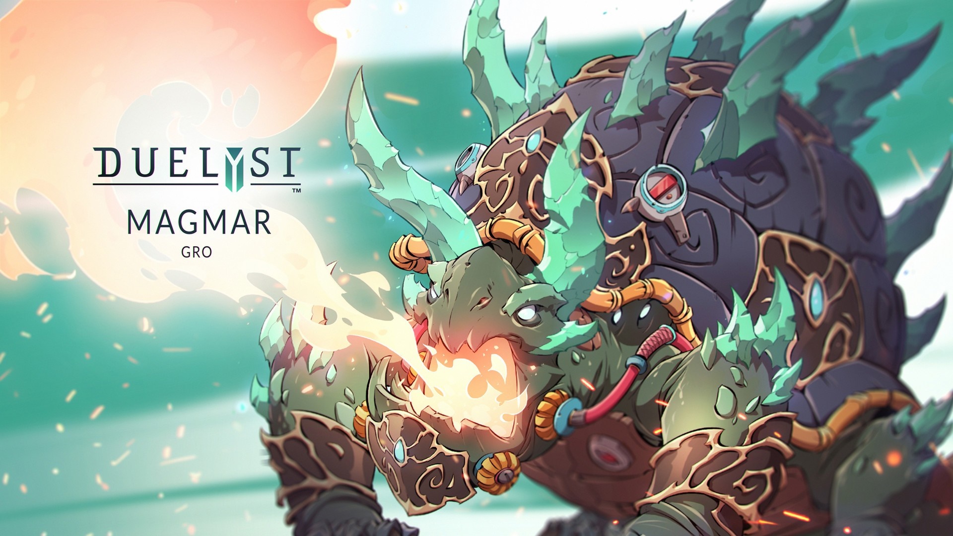 Magmar Gro from Duelyst HD Wallpaper