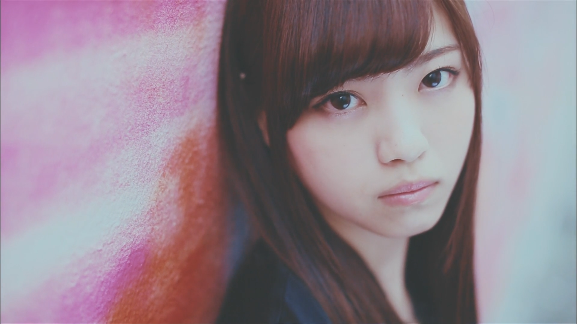 Close-up portrait of a young Japanese woman HD Wallpaper