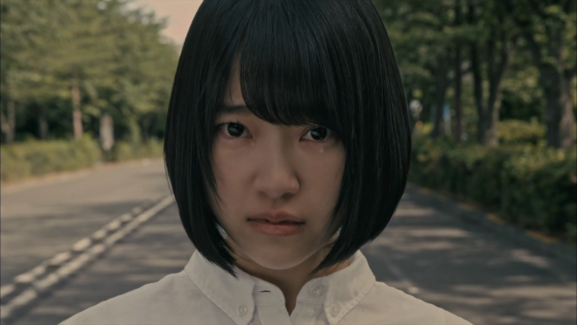 Emotional Portrait of Crying Woman from Nogizaka46 HD Wallpaper