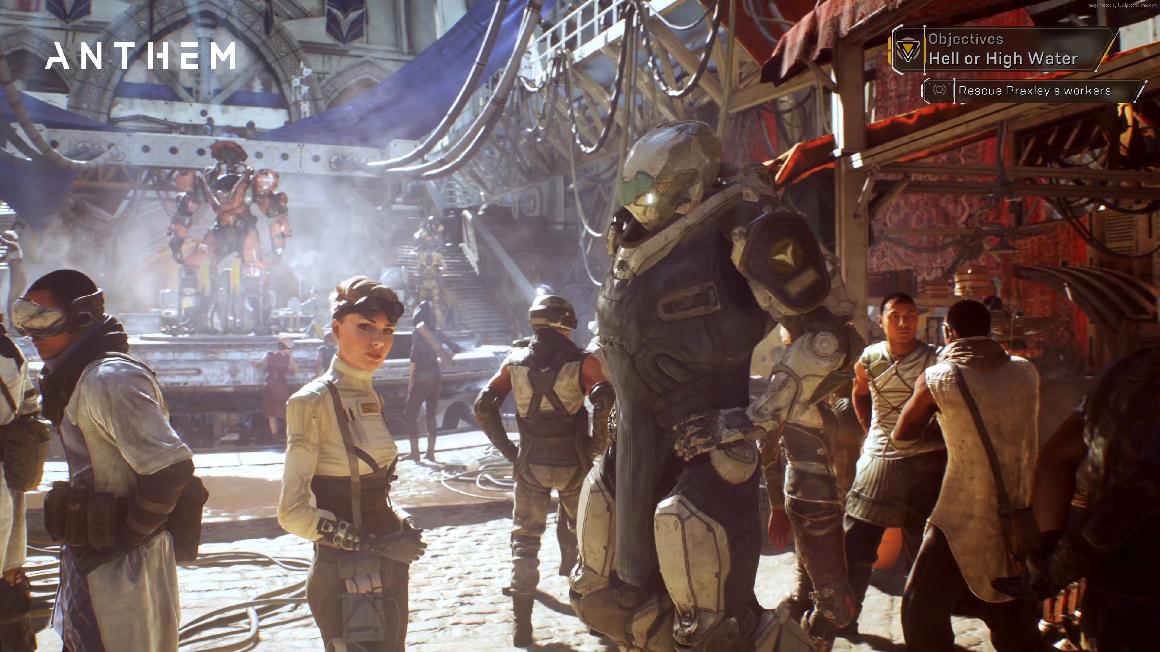 Anthem E3 2017 Screenshot HD Wallpaper