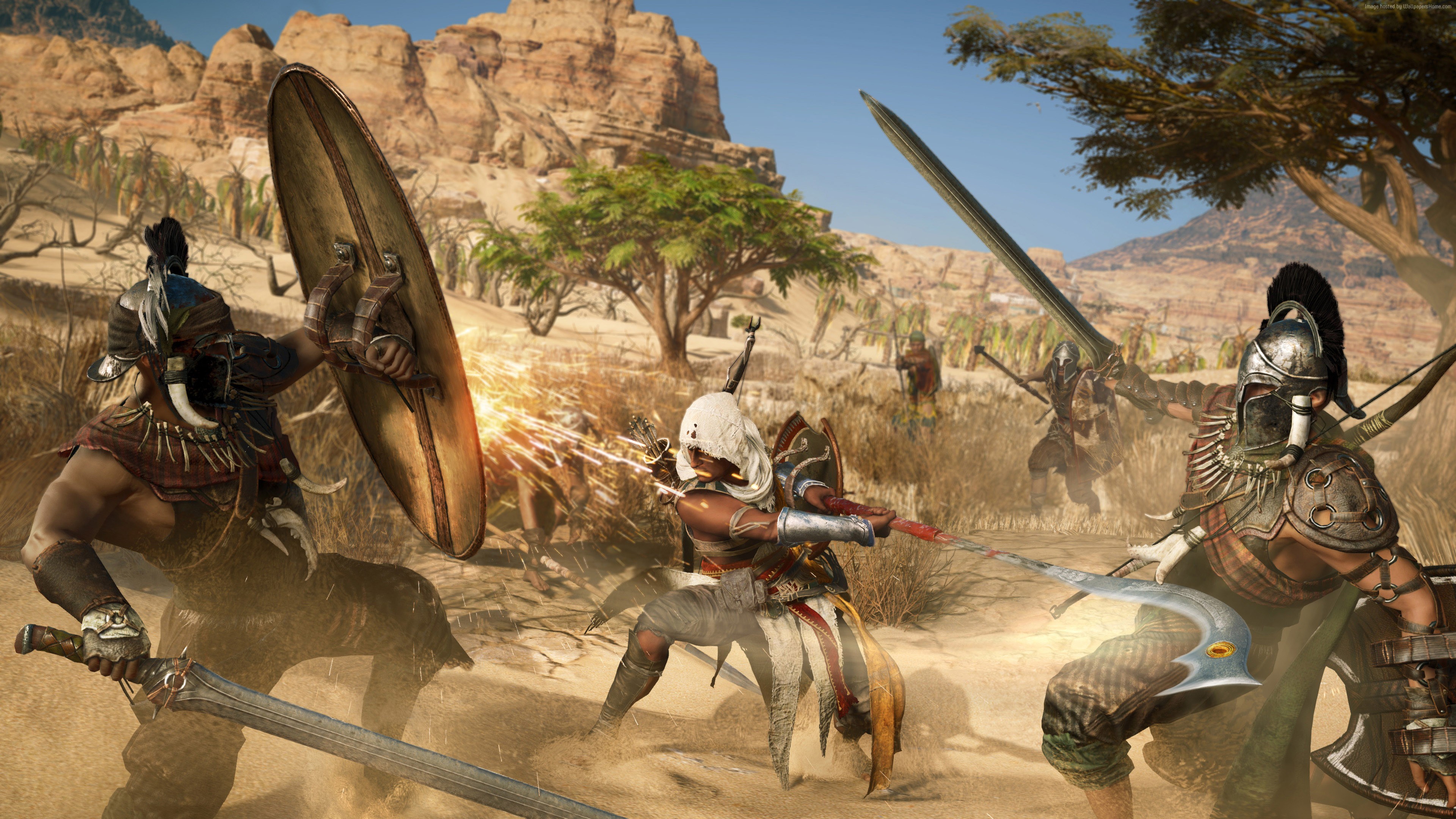 Assassins Creed Origins 4K screenshot HD Wallpaper