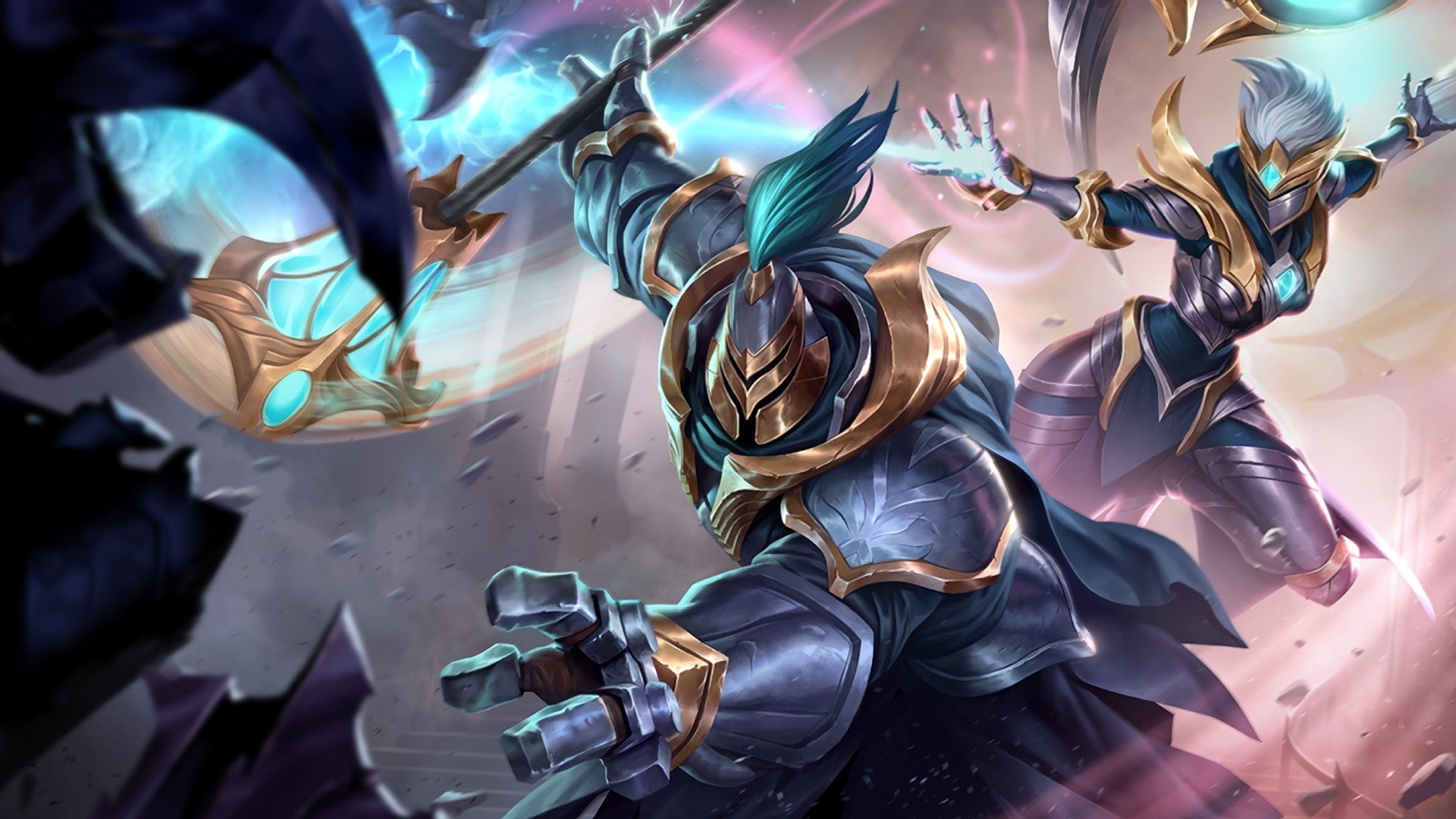 Jax and Camille from League of Legends HD Wallpaper