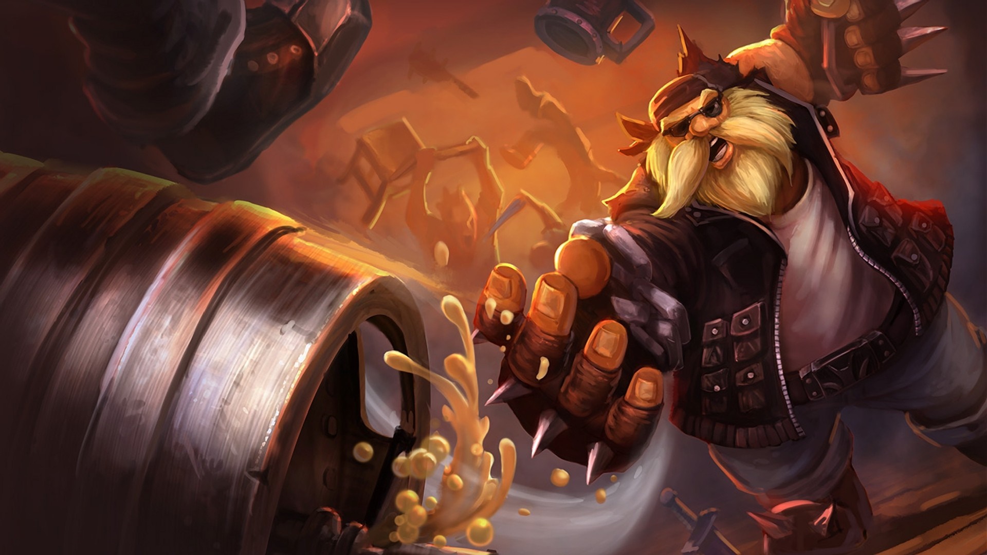 Gragas from League of Legends HD Wallpaper