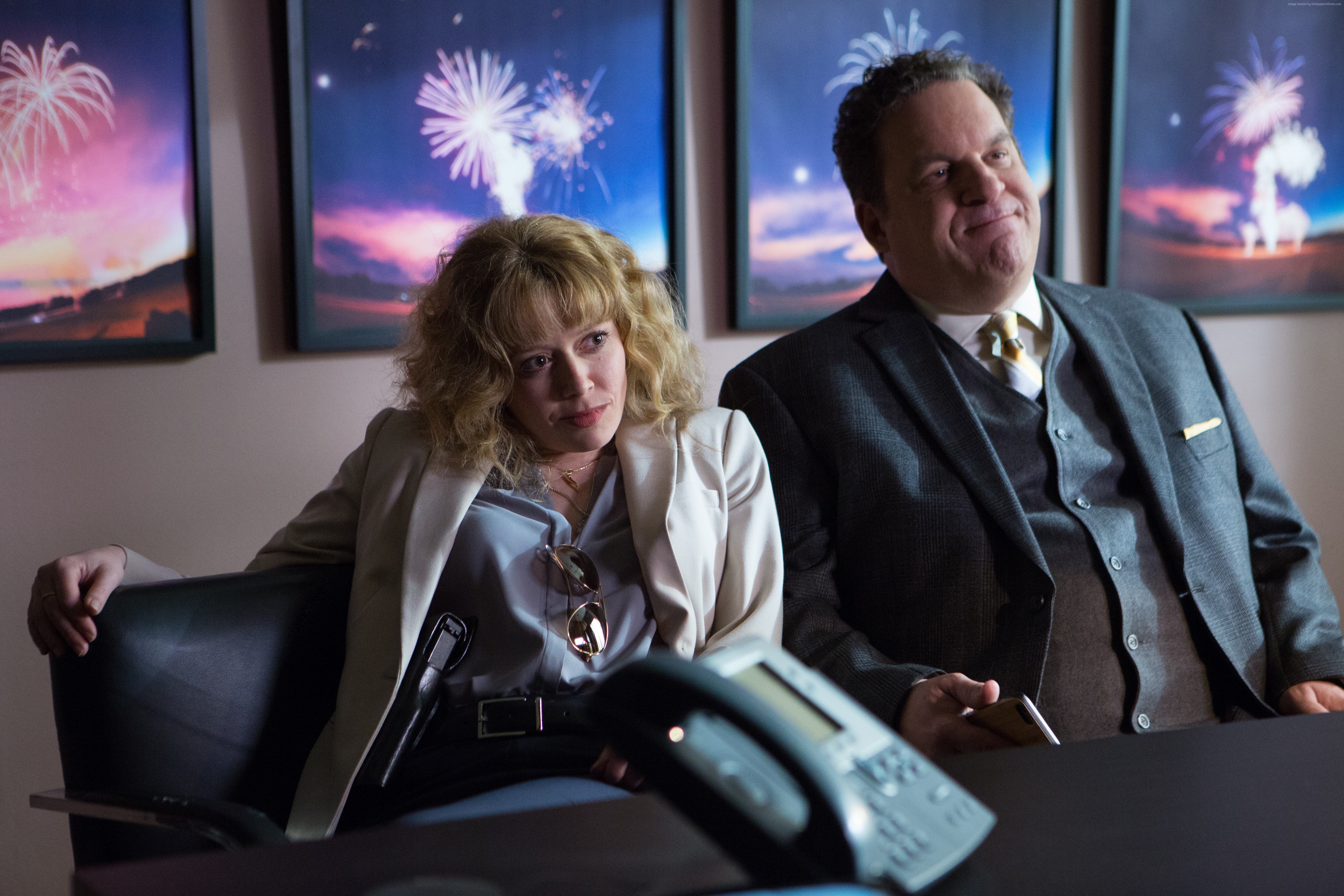 Kaley Cuoco and Jeff Garlin in Handsome: A Netflix Mystery Movie HD Wallpaper