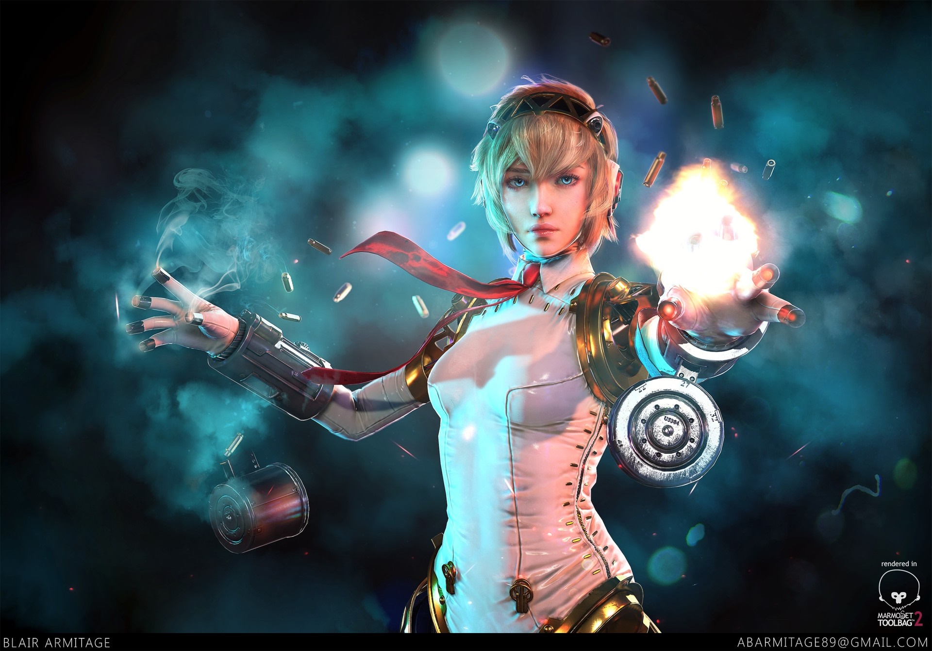Blair Armitage character art HD Wallpaper