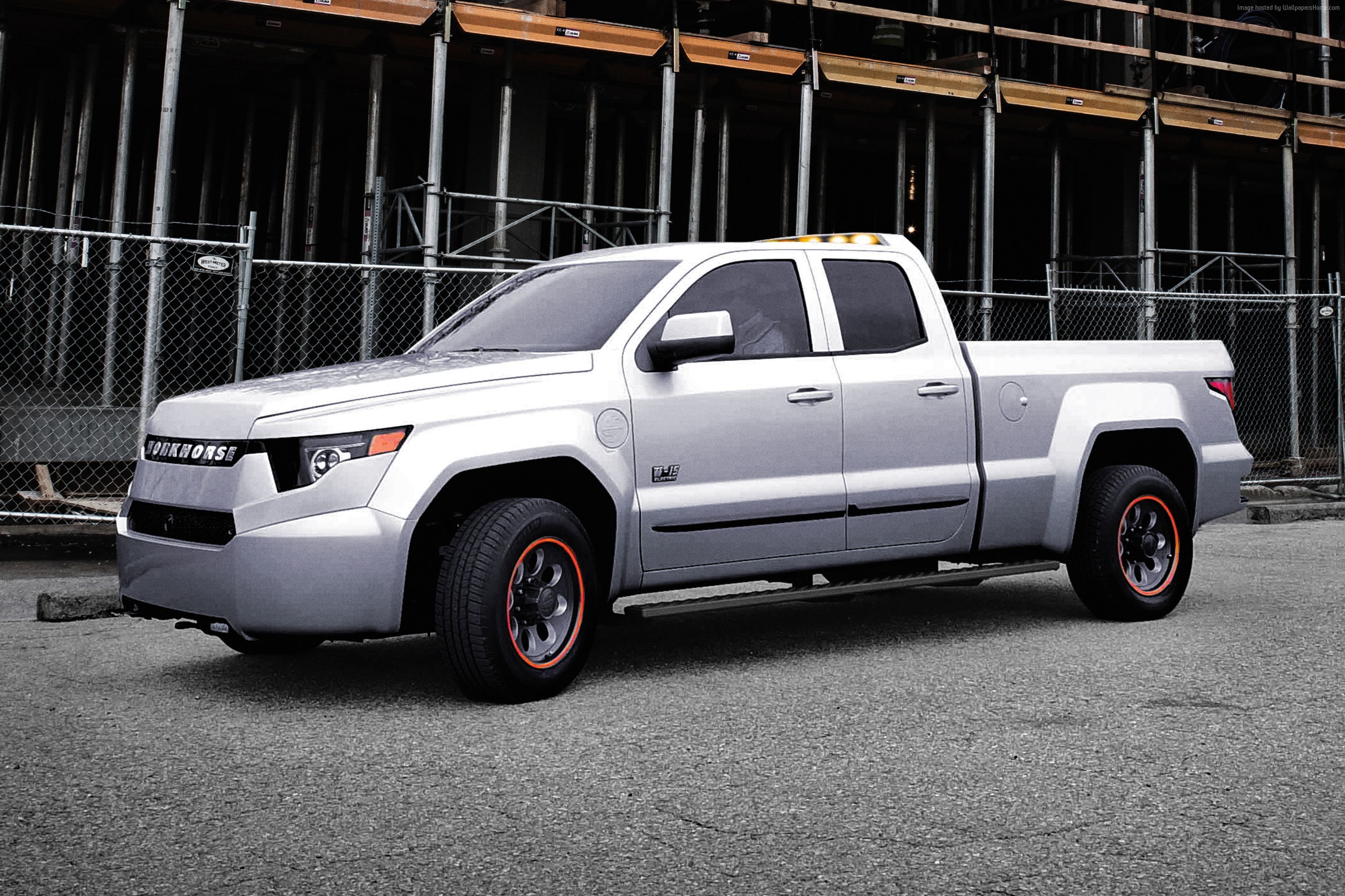Workhorse W-15 electric pickup truck HD Wallpaper