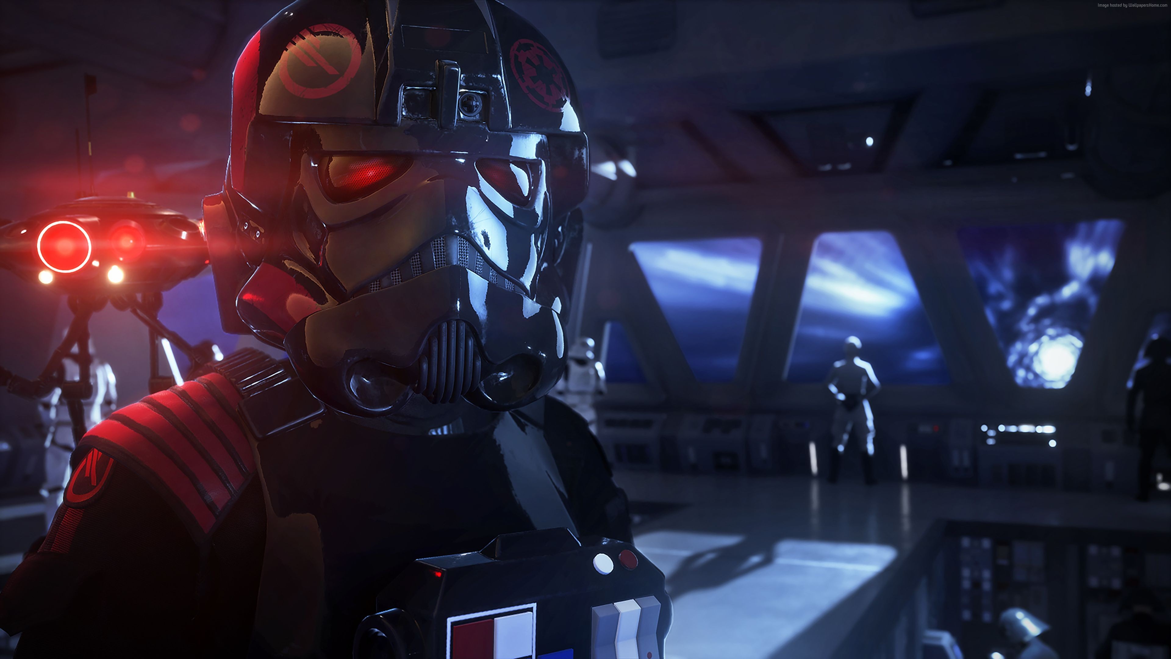 Star Wars: Battlefront II 4K poster HD Wallpaper