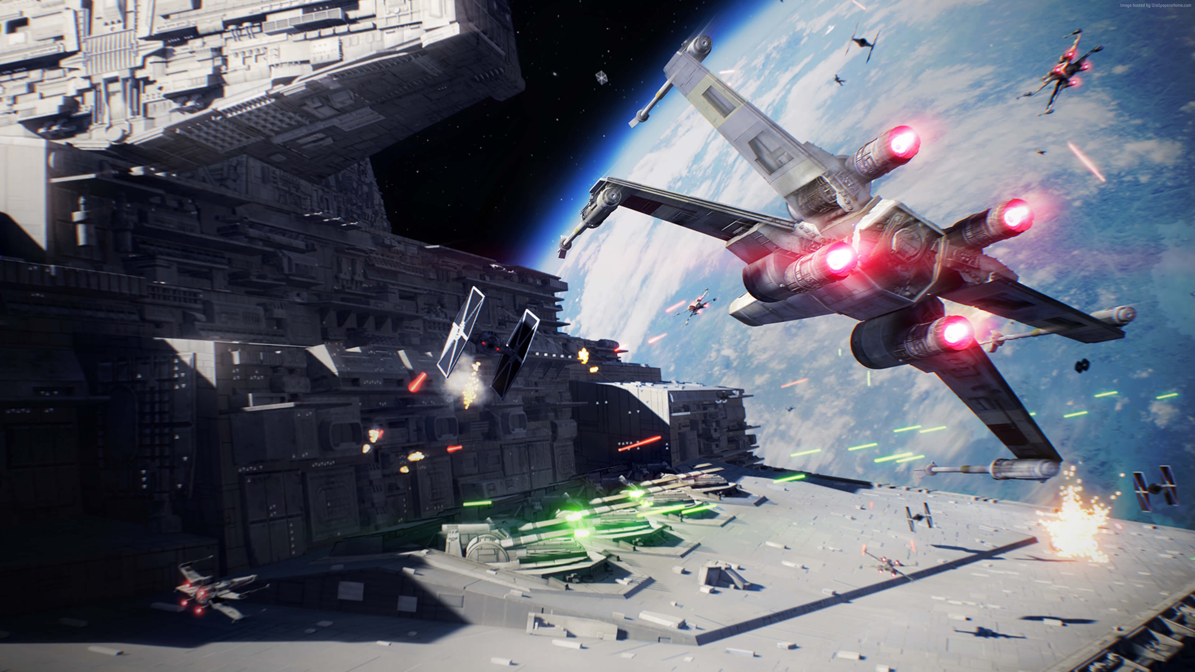 Star Wars: Battlefront II screenshot HD Wallpaper