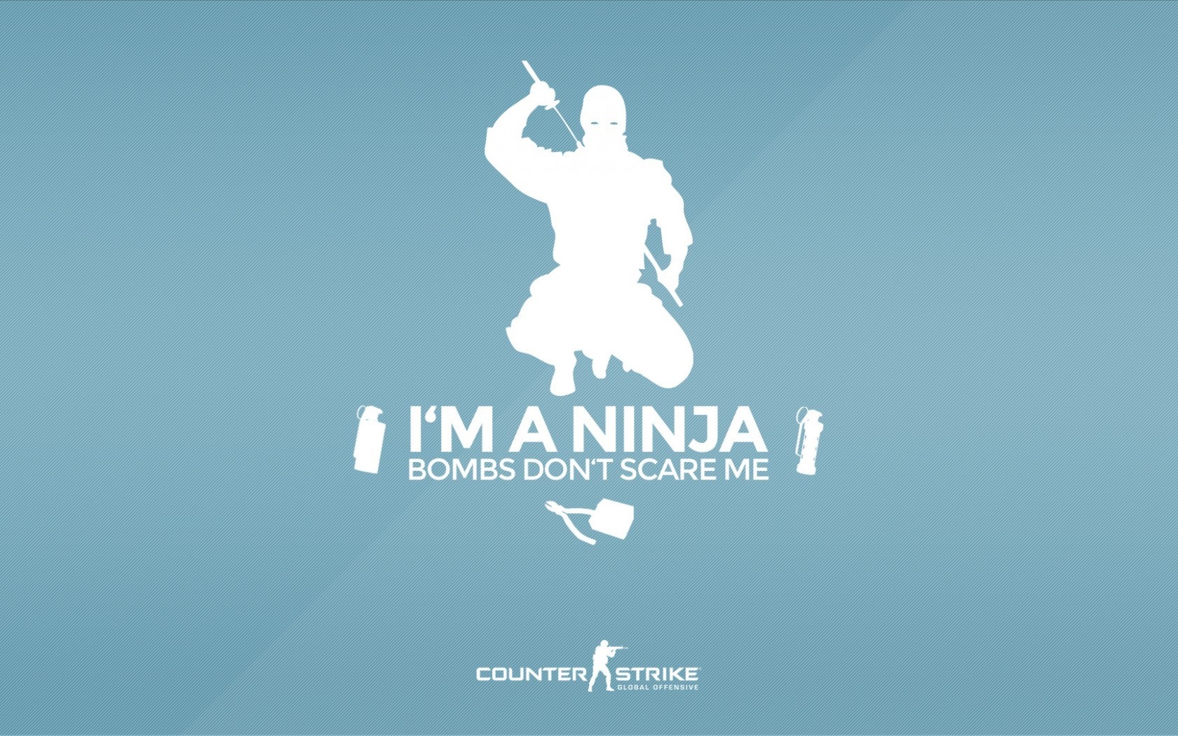 Counter-Strike: Global Offensive Ninja Defuse Illustration HD Wallpaper