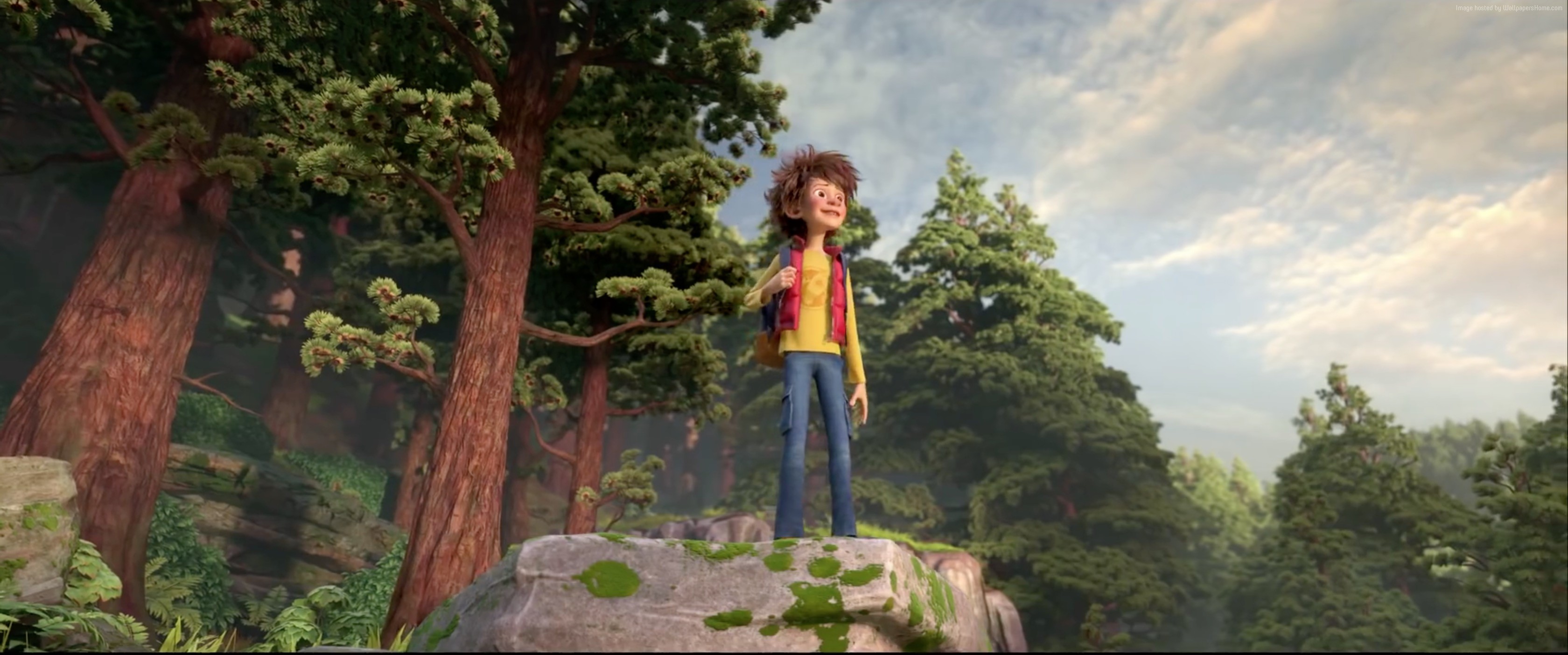 Adam from The Son of Bigfoot in a forest HD Wallpaper