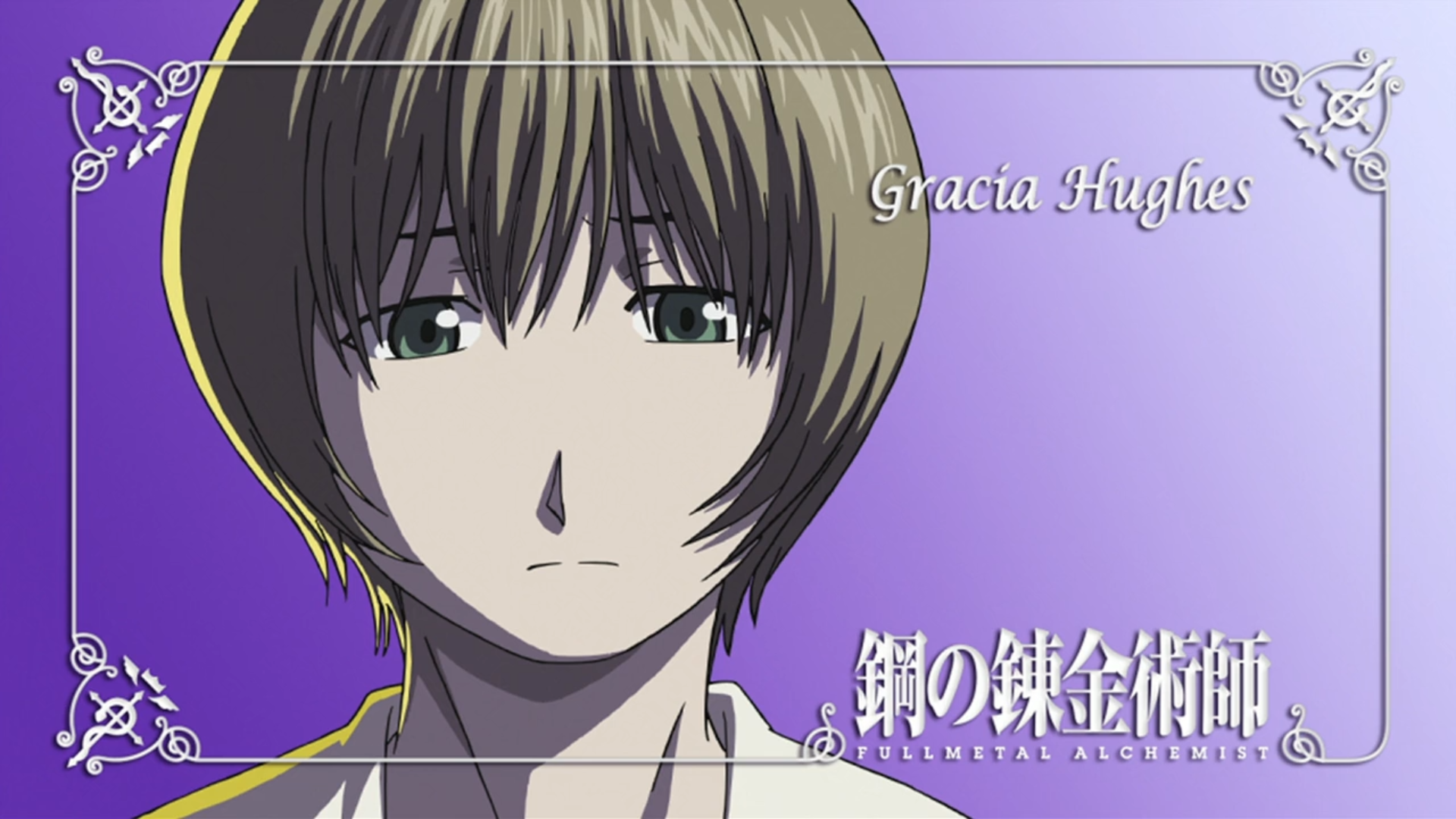 Gracia Hughes from Fullmetal Alchemist HD Wallpaper