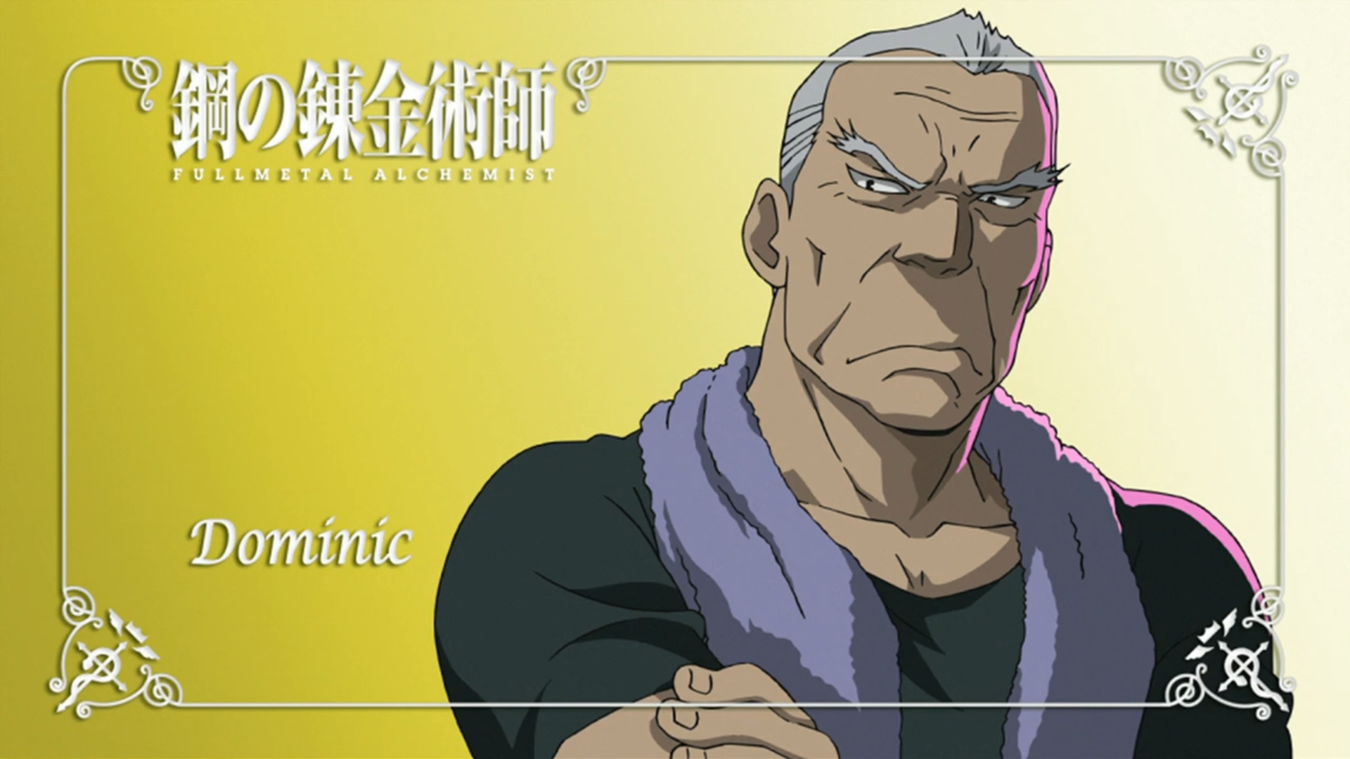 Dominic from Fullmetal Alchemist Brotherhood HD Wallpaper