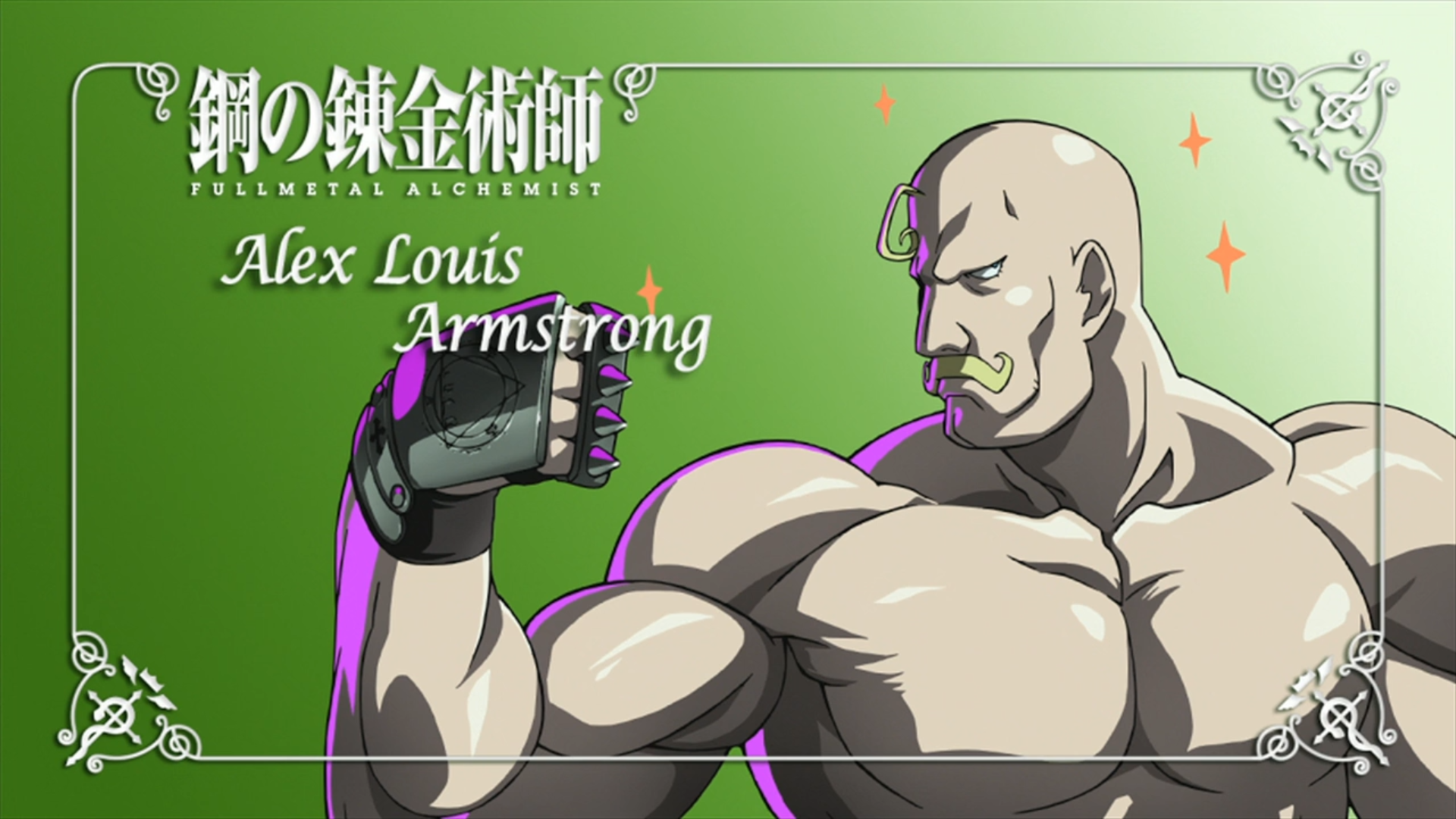 Alex Louis Armstrong from Fullmetal Alchemist HD Wallpaper