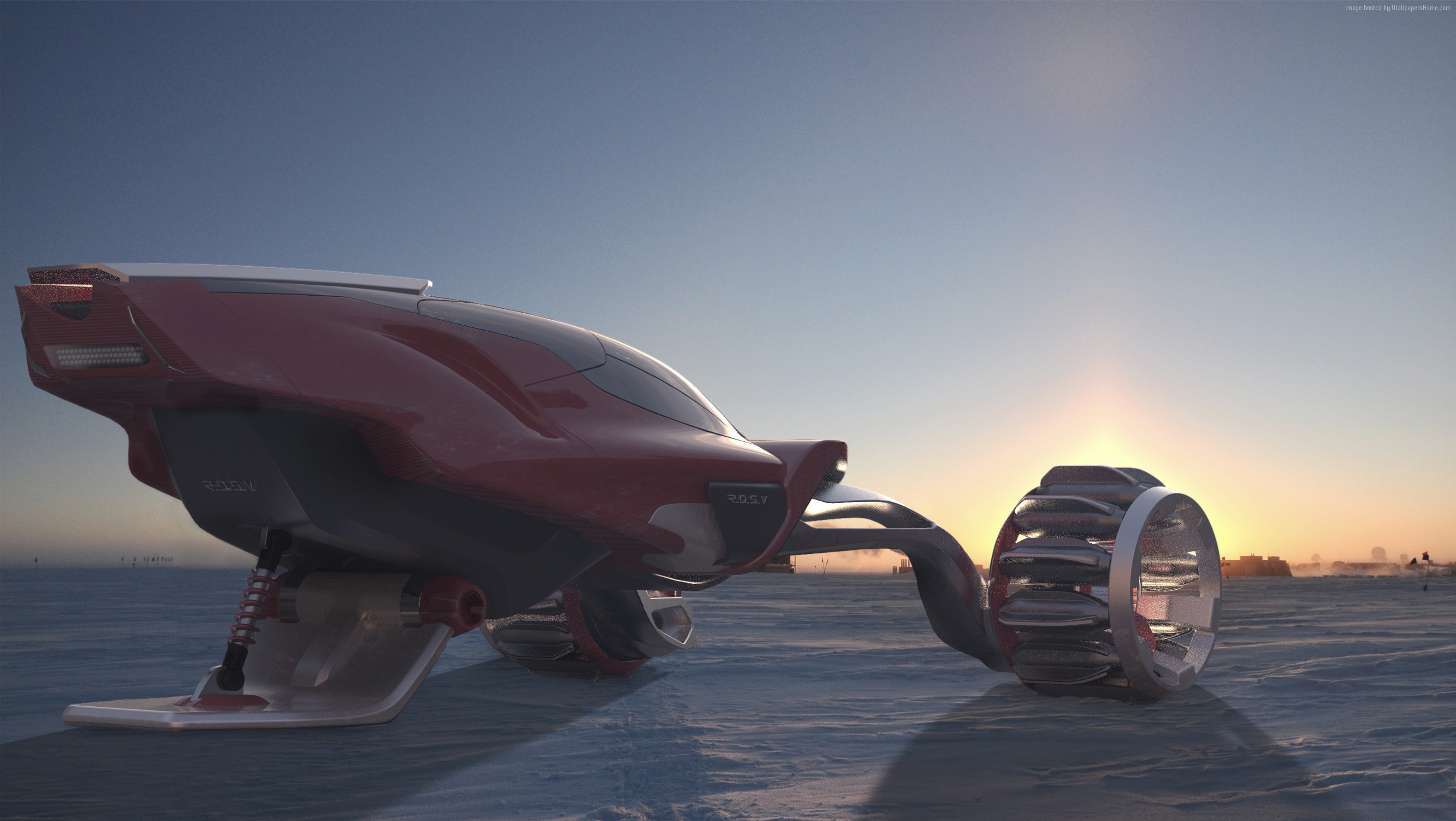 Rapid Deployment Snow Vehicle concept HD Wallpaper