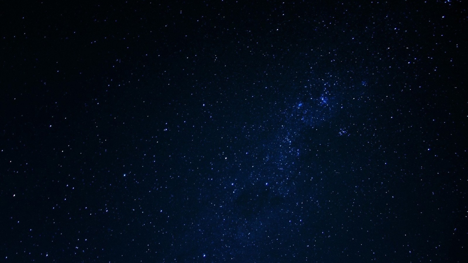 Night sky full of stars and a distant galaxy HD Wallpaper