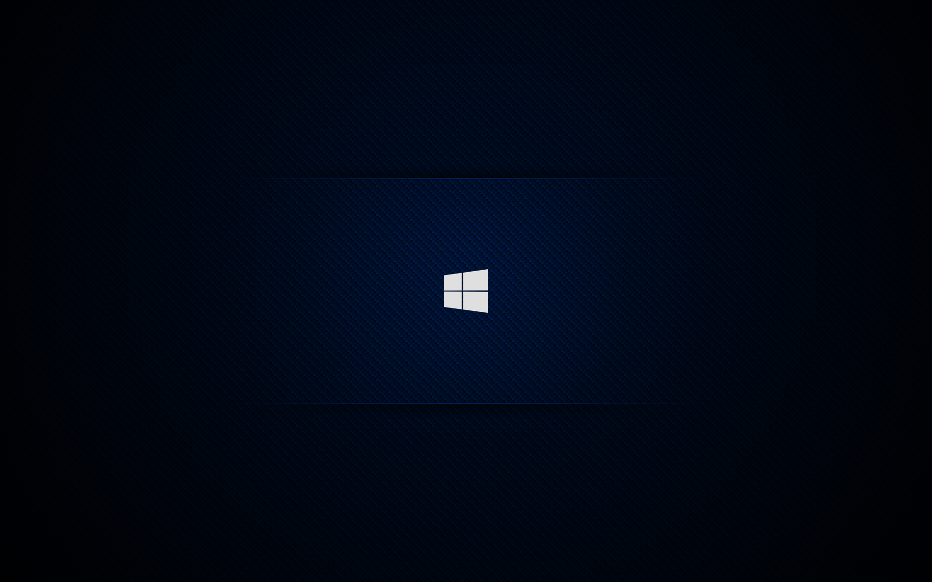 Windows 10 logo on a dark blue background HD Wallpaper