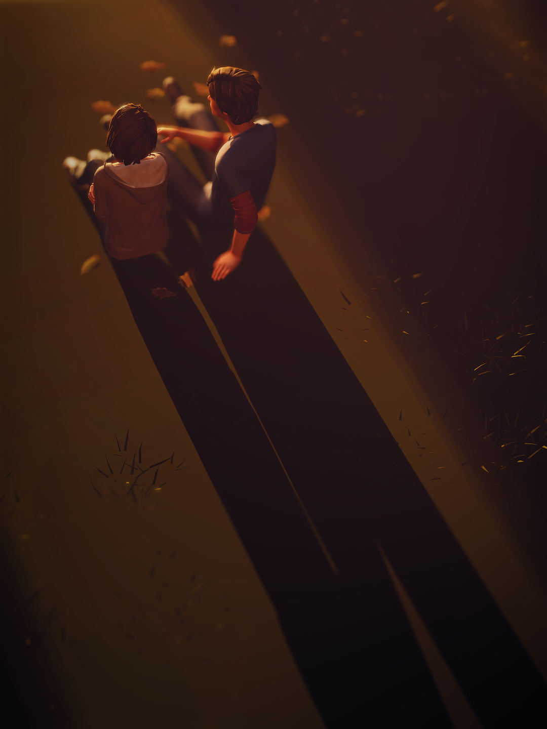 Max Caulfield and Warren Graham from Life Is Strange HD Wallpaper
