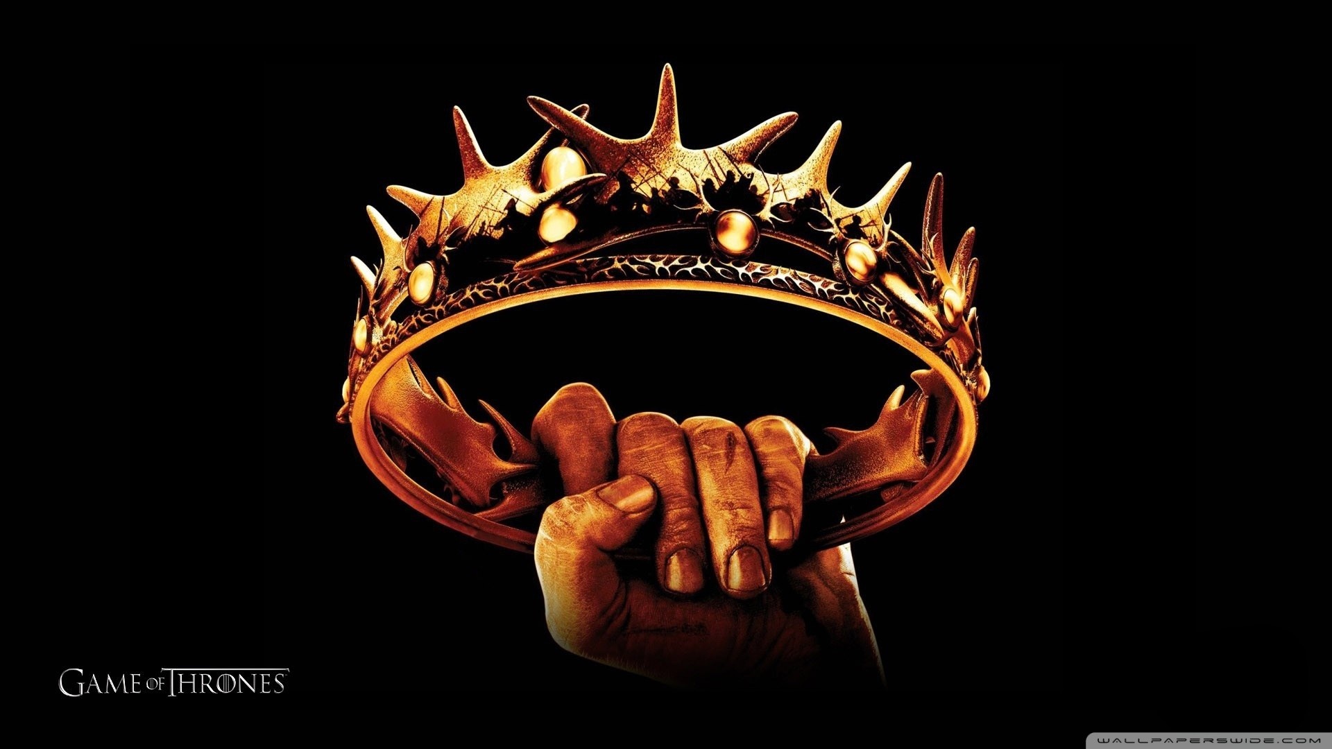 Game of Thrones Crown held by a Hand HD Wallpaper