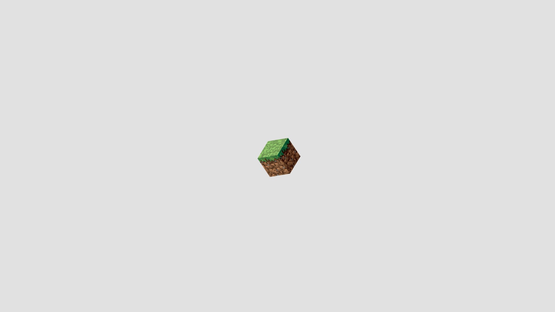 Minecraft grass block HD Wallpaper