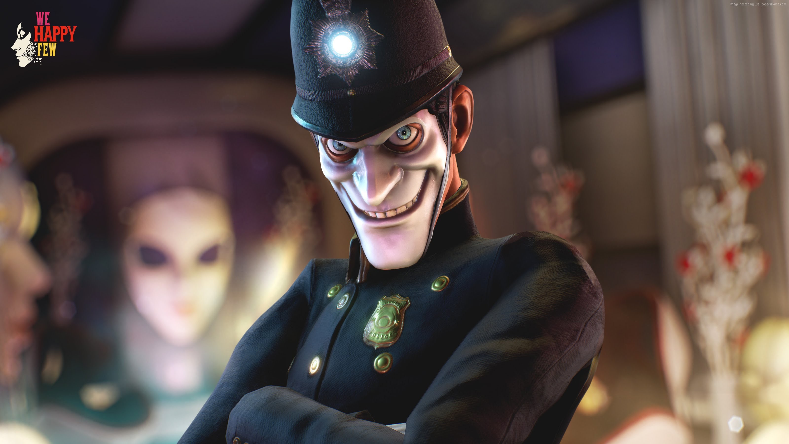 Arthur Hastings from We Happy Few HD Wallpaper