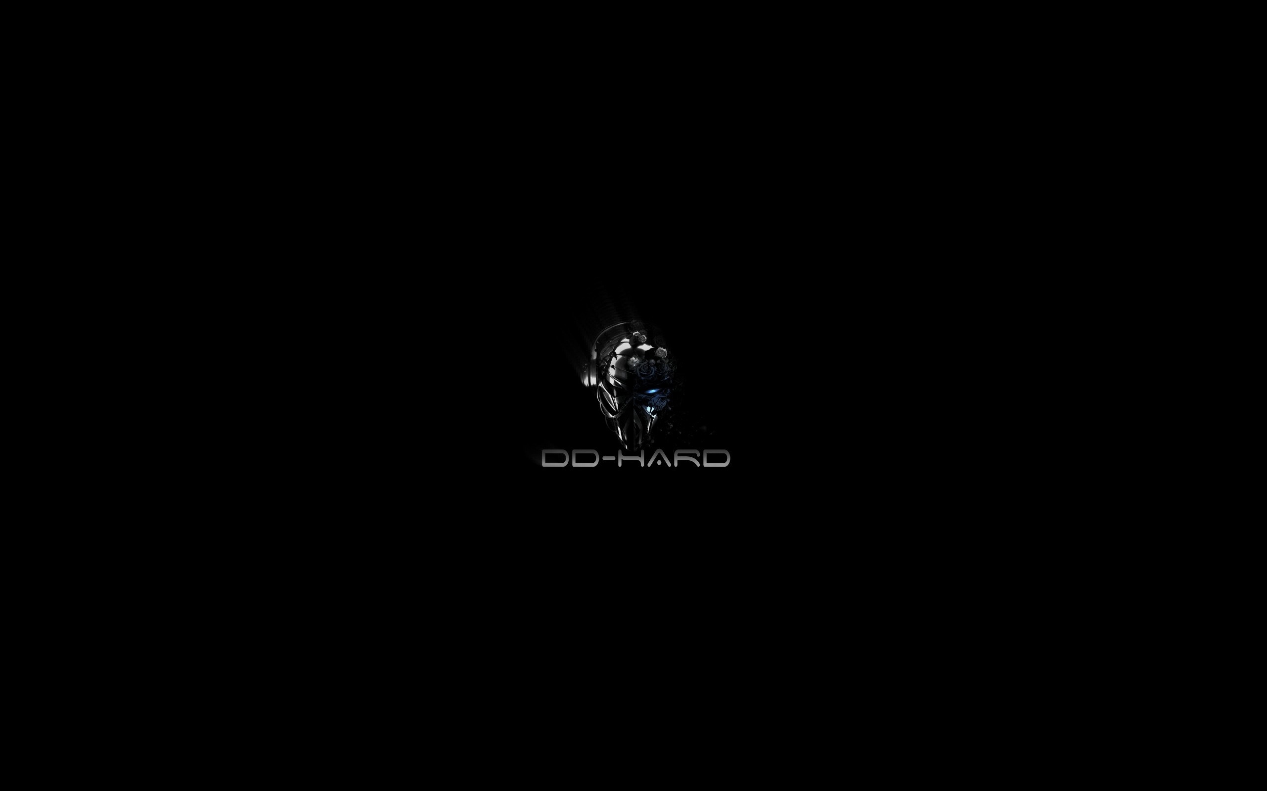 DD-HARD logo with futuristic design HD Wallpaper