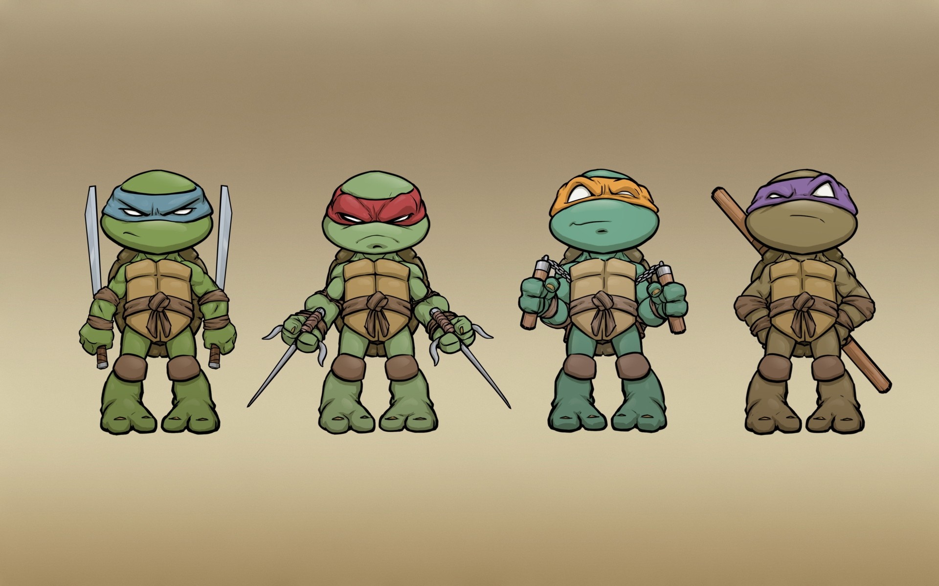 The Teenage Mutant Ninja Turtles HD Wallpaper