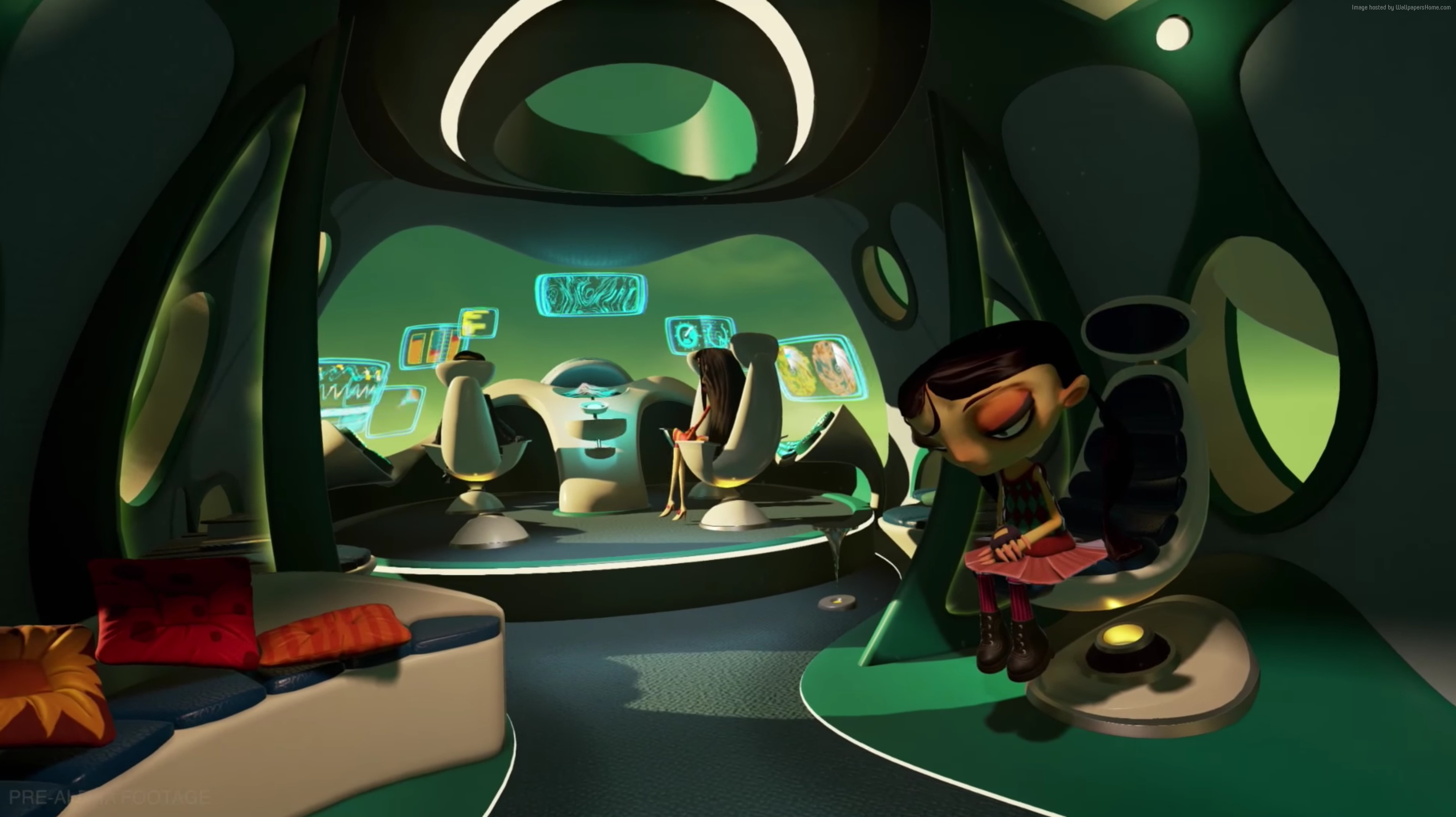 Razputin Aquato from Psychonauts in the Rhombus of Ruin HD Wallpaper