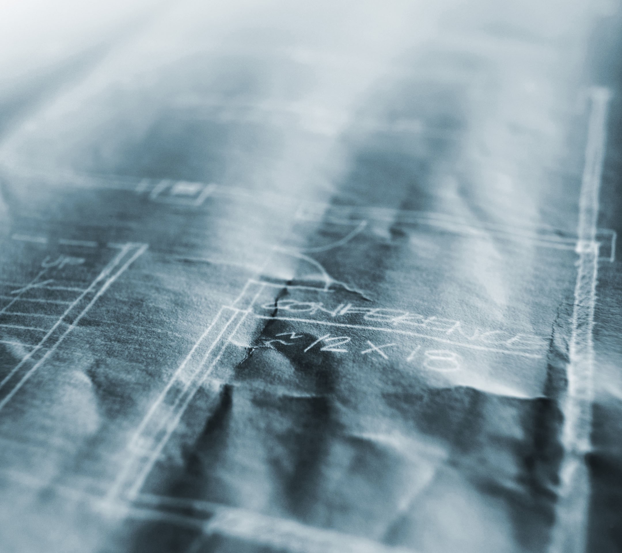 Blueprint with Conference Room Dimensions HD Wallpaper