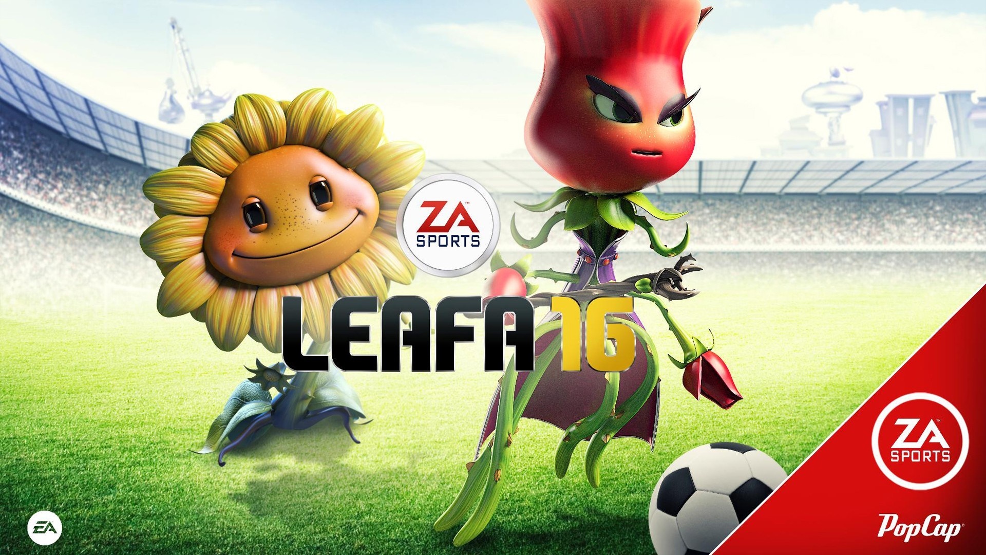 Plants vs. Zombies: LEAFA 16 EA Sports HD Wallpaper
