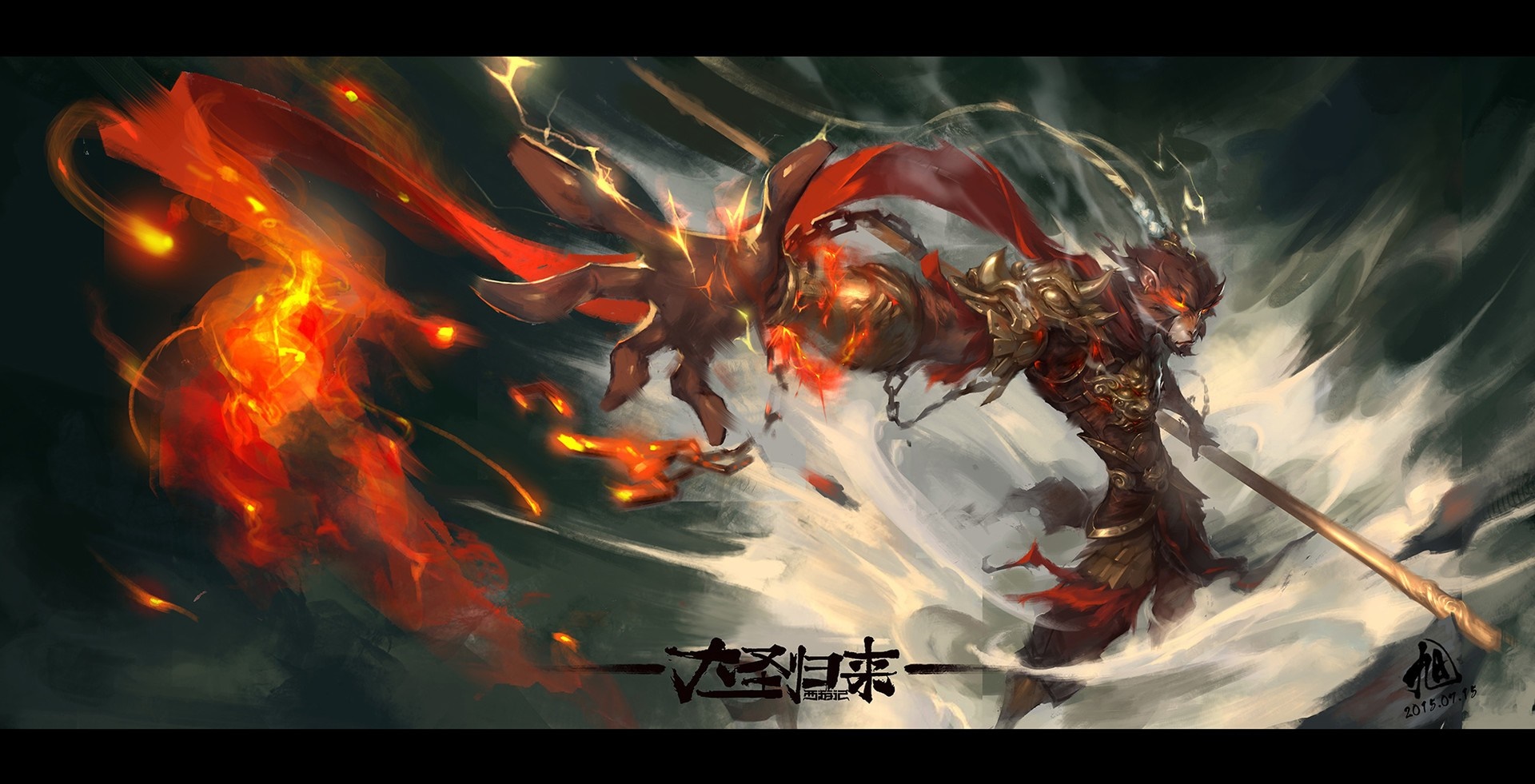 Monkey King from Journey to the West HD Wallpaper