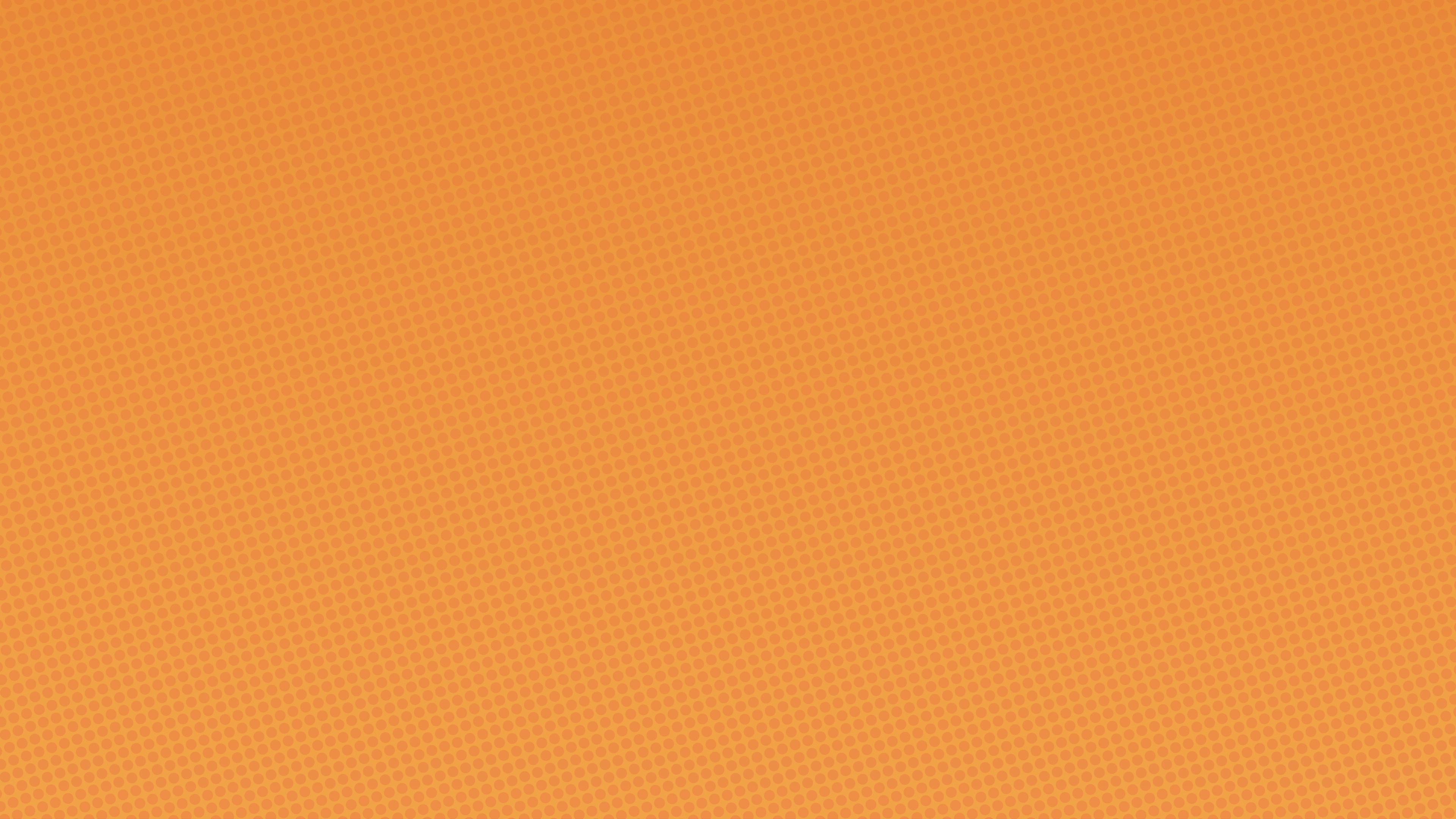 Orange and brown polka dot pattern HD Wallpaper