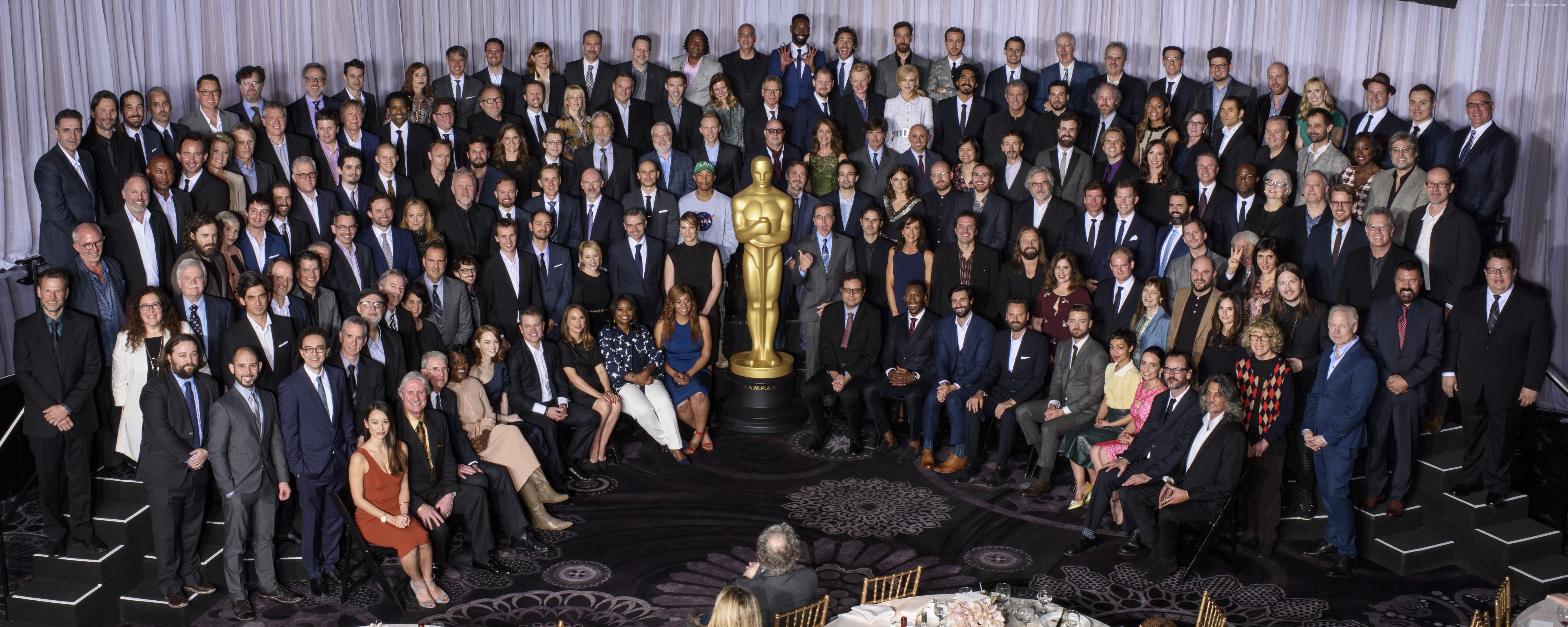 89th Academy Awards Winners and Nominees Group Photo HD Wallpaper